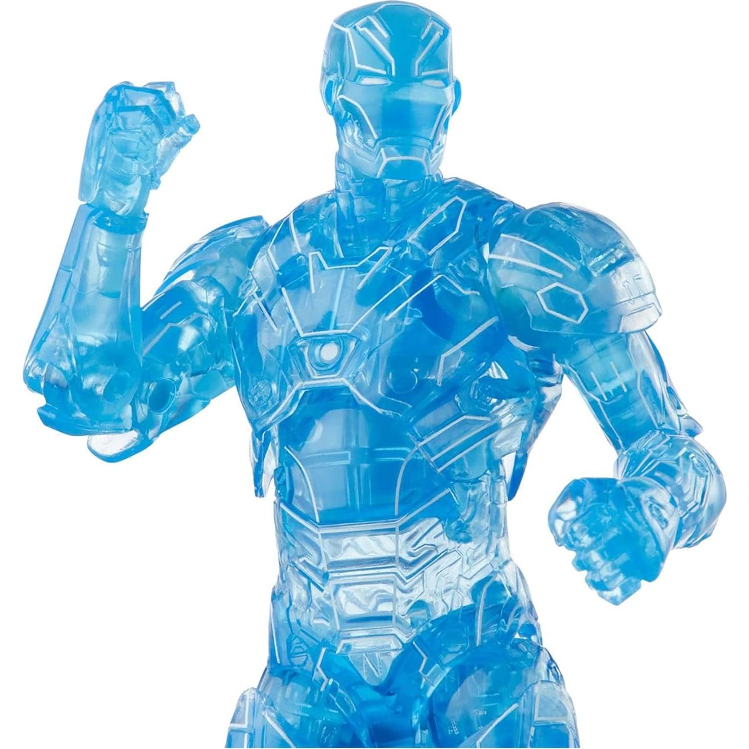 Figura de acción Iron Man Holograma 16 cm Marvel Hasbro
