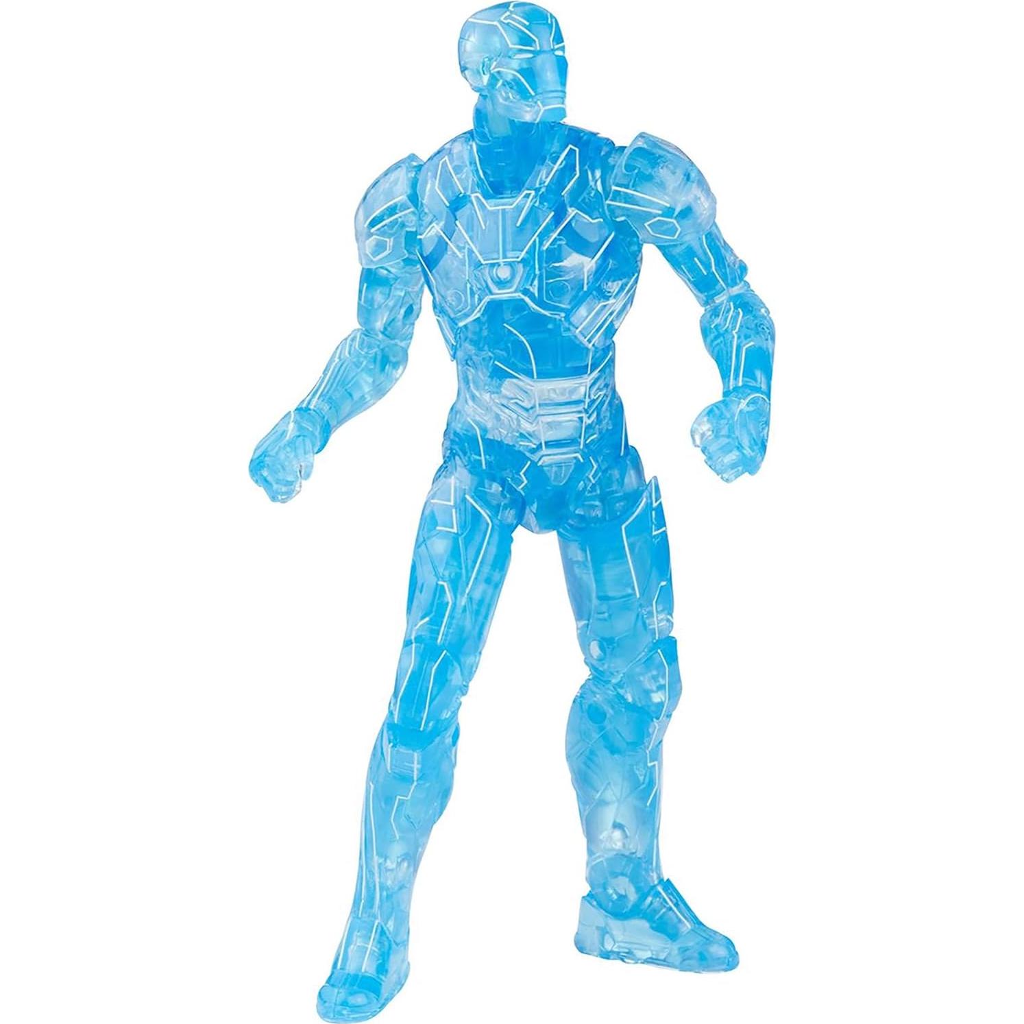 Figura de acción Iron Man Holograma 16 cm Marvel Hasbro
