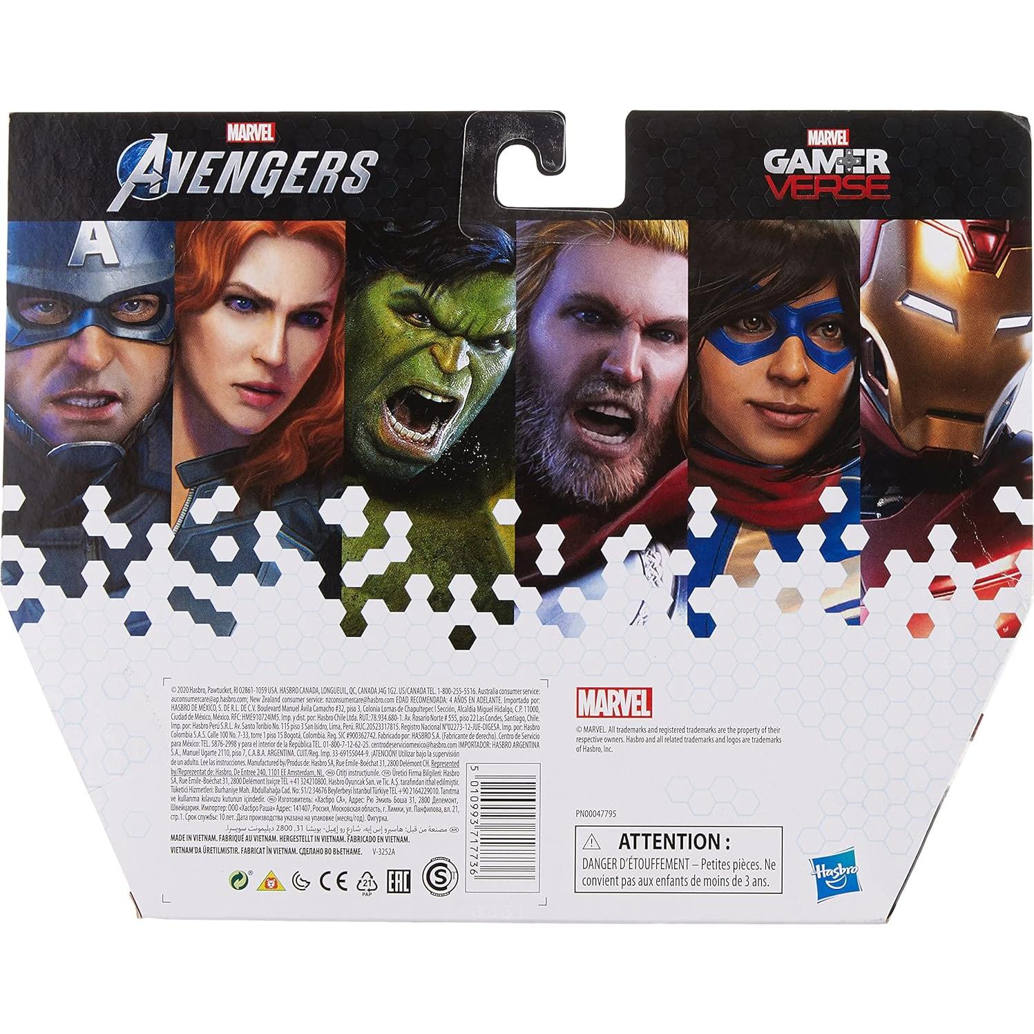 Figura de acción Hasbro Marvel Gamerverse Iron Man vs Taskmaster 15 cm