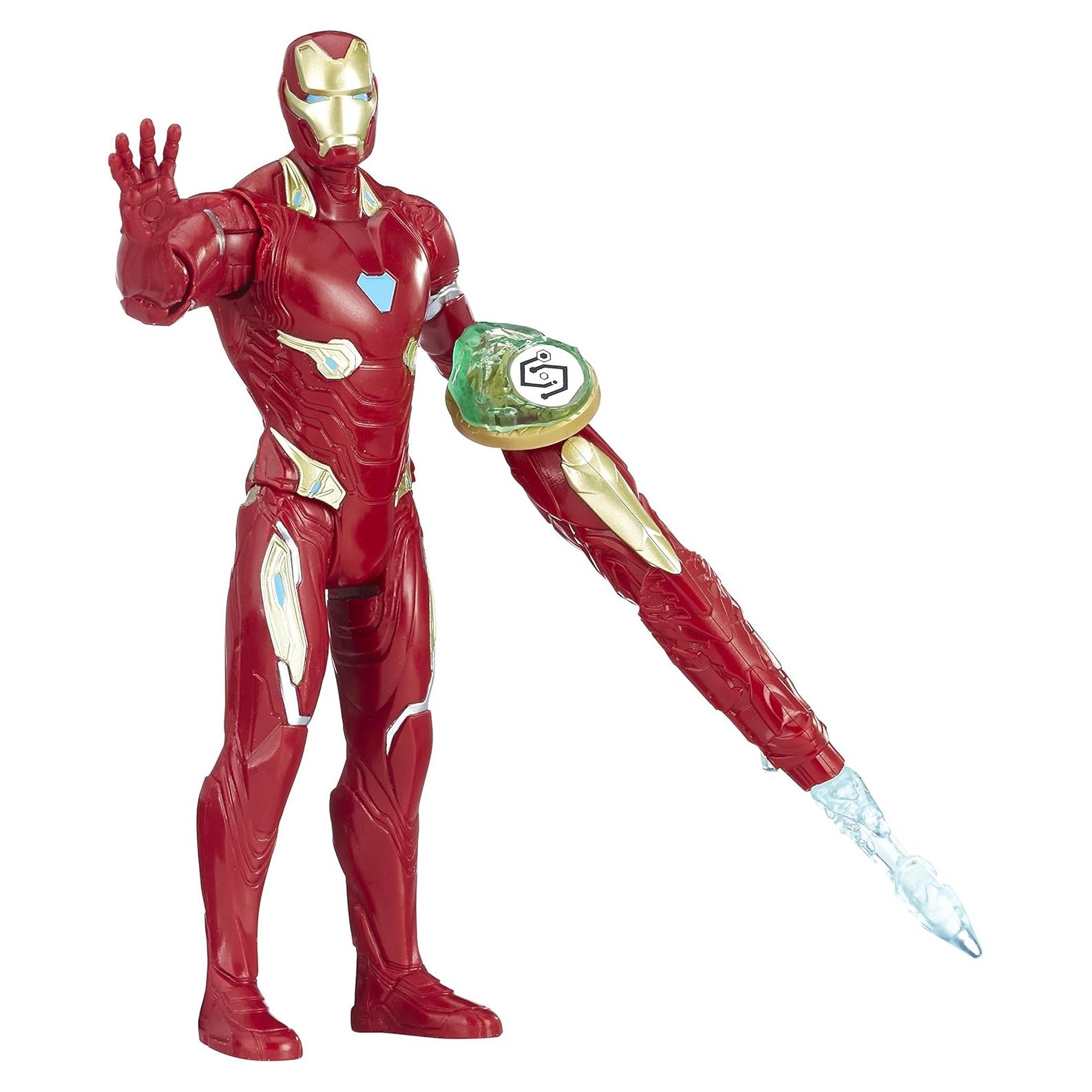 Figura Iron Man 16.5 cm con Piedra del Infinito Hasbro