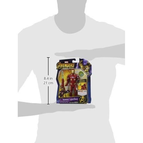 Figura Iron Man 16.5 cm con Piedra del Infinito Hasbro