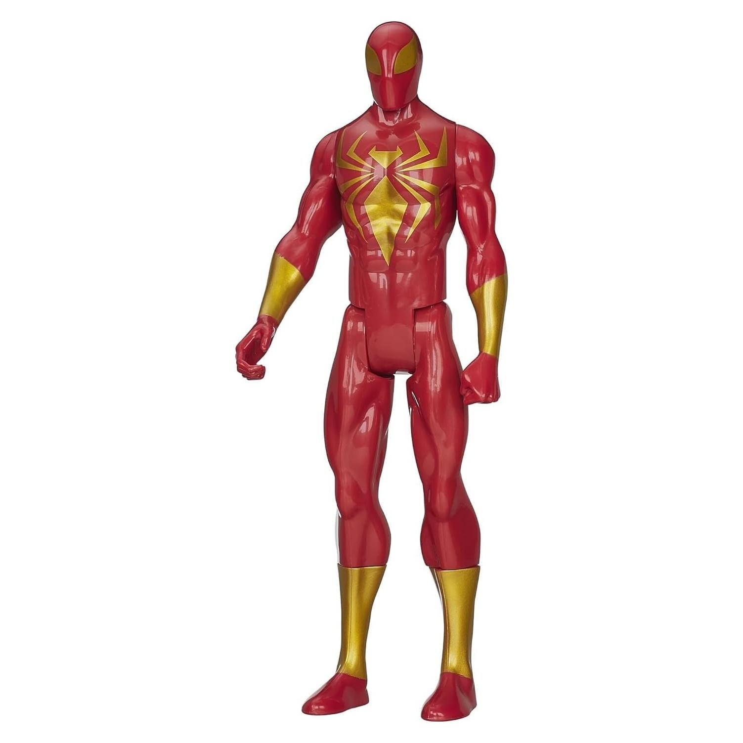 Figura Iron Spider Marvel Titan Hero 30.48 cm con armadura