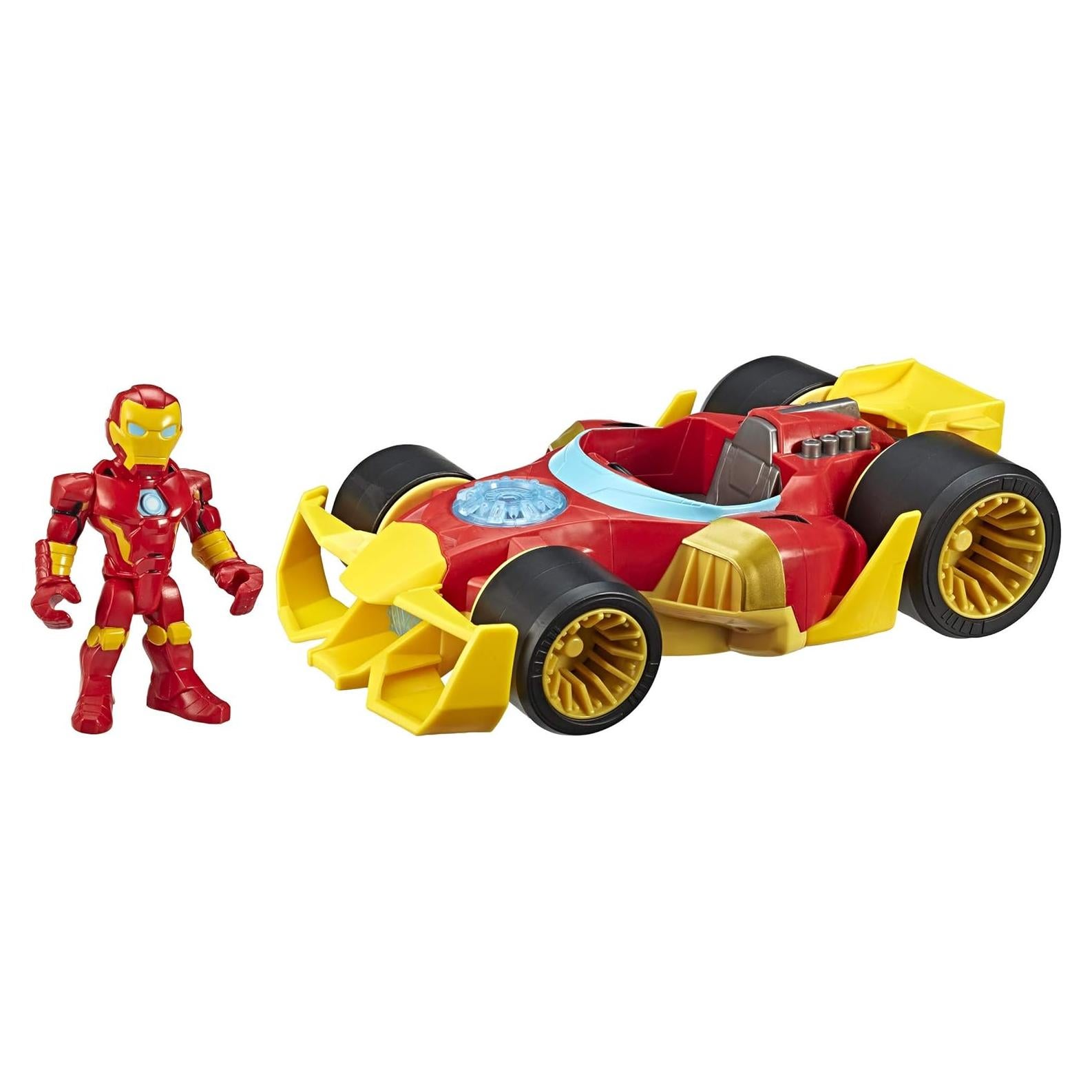 Figura y Vehículo Iron Man Speedster Playskool 5" para Niños