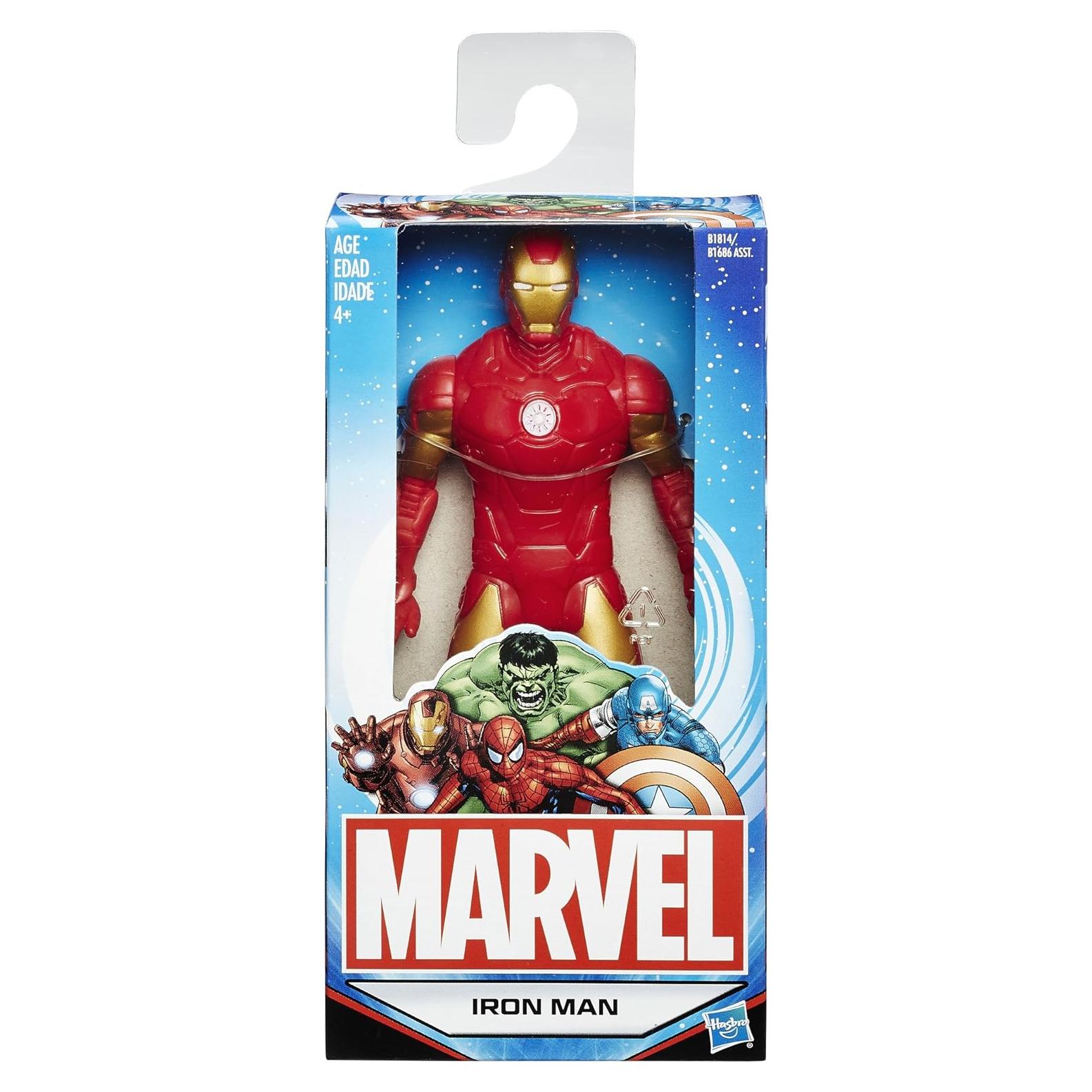 Figura de acción Iron Man Marvel 18.4 cm con licencia oficial