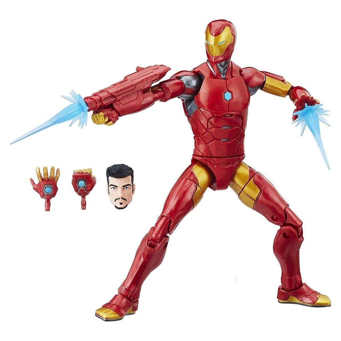 Figura Iron Man Marvel Legends 15 cm Hasbro Articulada