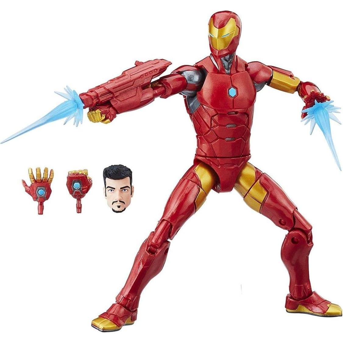 Figura Iron Man Marvel Legends 15 cm Hasbro Articulada