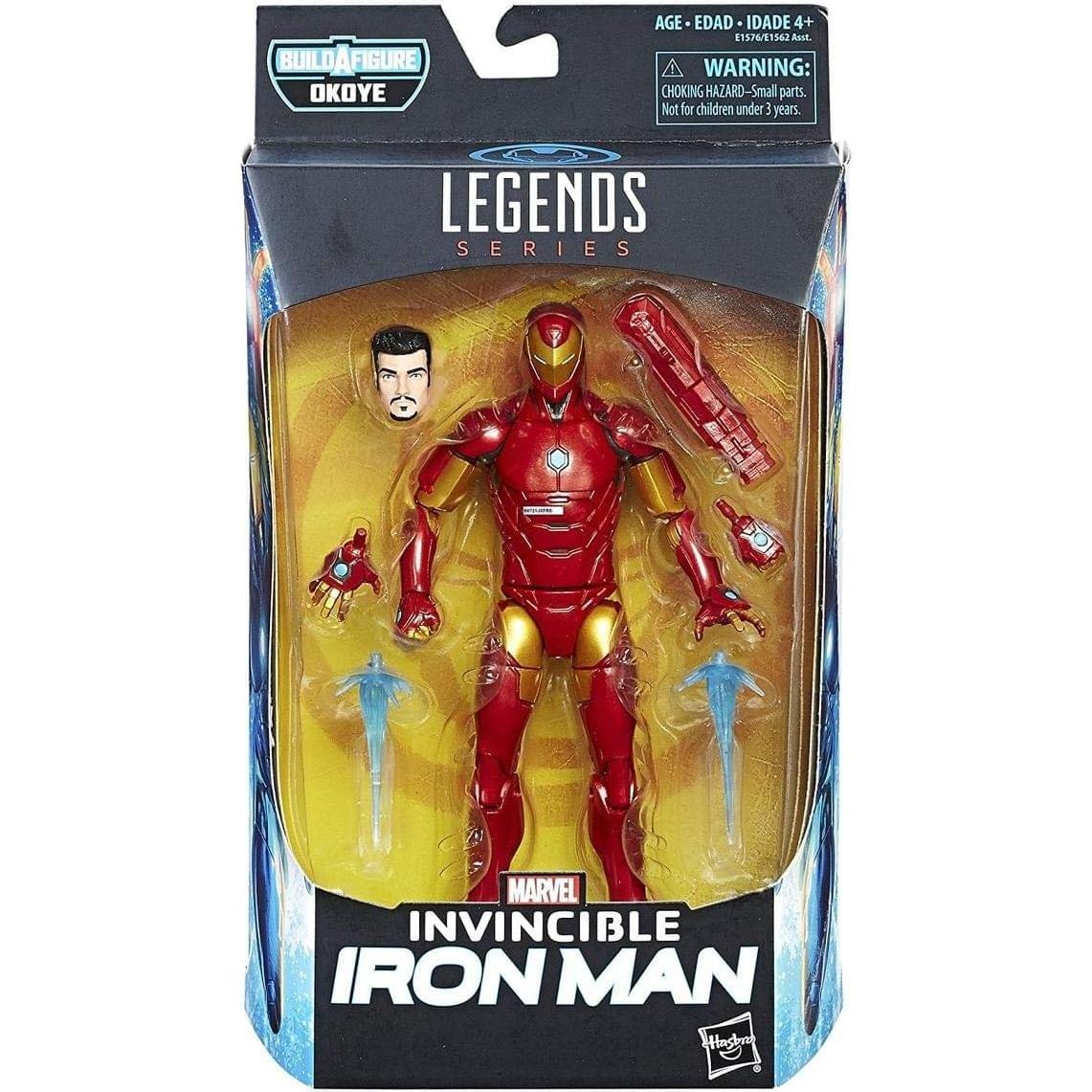 Figura Iron Man Marvel Legends 15 cm Hasbro Articulada