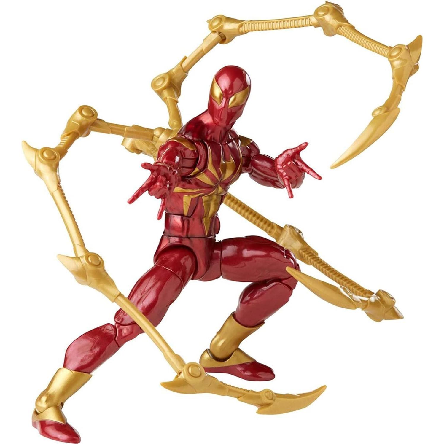 Figura de acción Iron Spider Marvel Legends 15 cm con accesorios