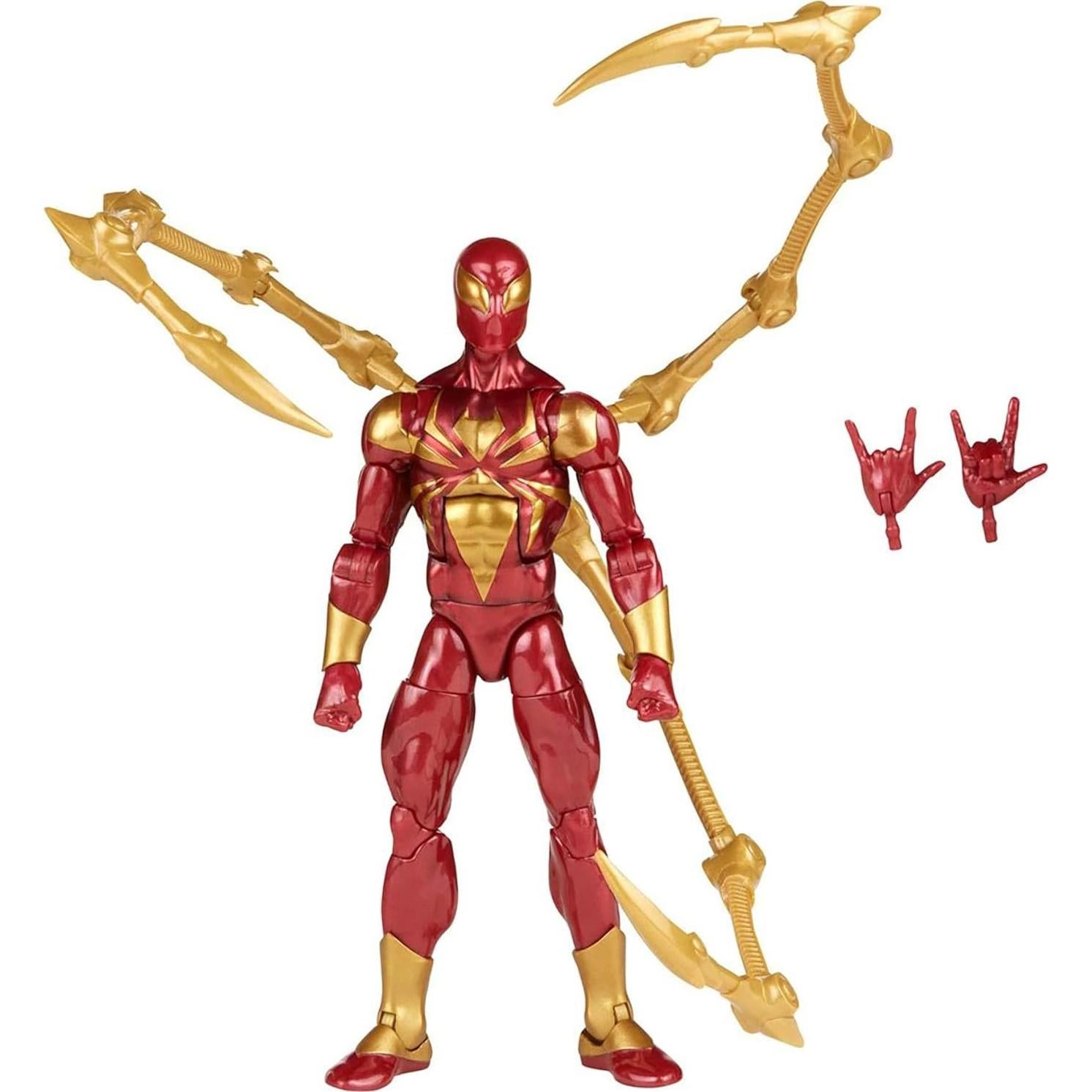 Figura de acción Iron Spider Marvel Legends 15 cm con accesorios