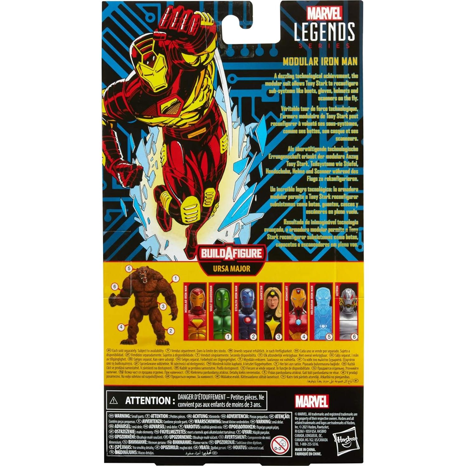 Figura de acción Iron Man Modular 15 cm Hasbro Legends