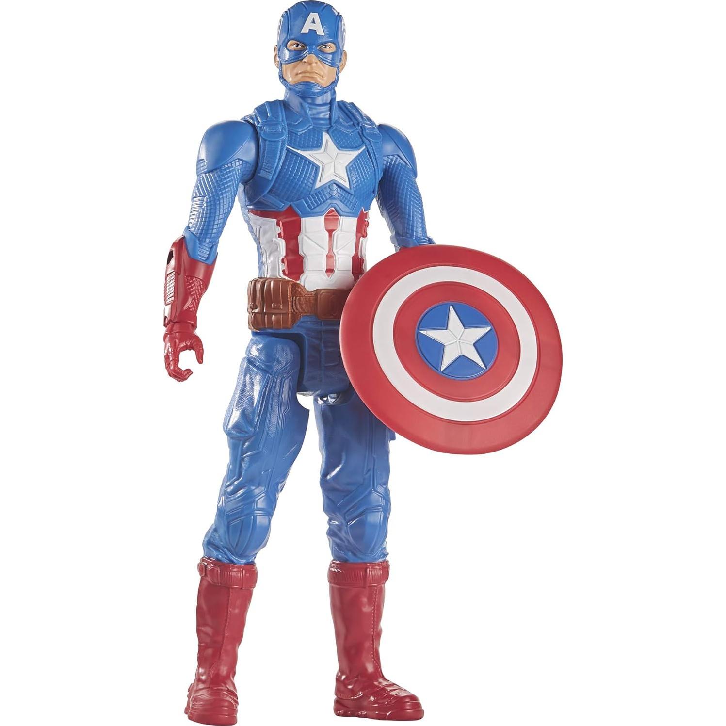 Figura de acción Capitán América Hasbro Titan Hero 30 cm