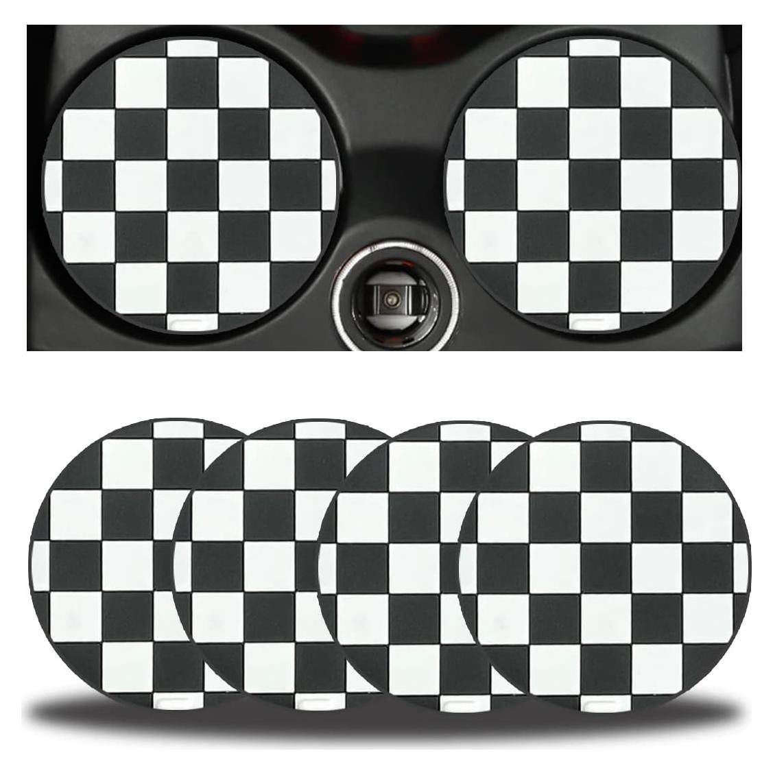 Posavasos para Auto Zipelo 4 Piezas Antideslizantes