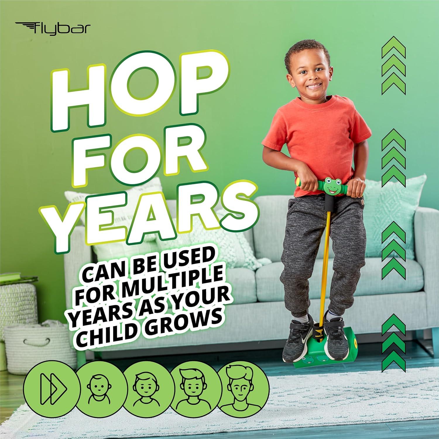 Pogo Stick Flybar Froogy para Niños de Espuma Divertido