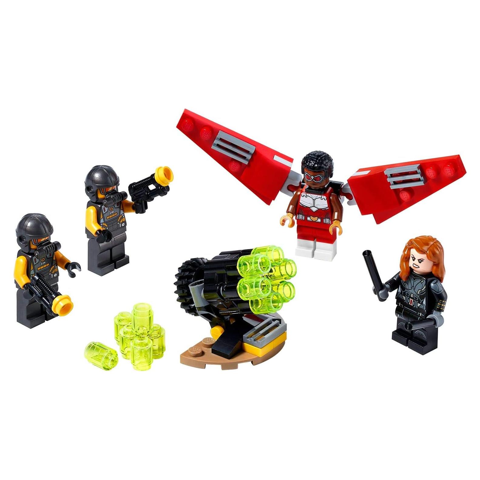 LEGO Marvel Avengers 40418 Falcon y Black Widow 60 Piezas