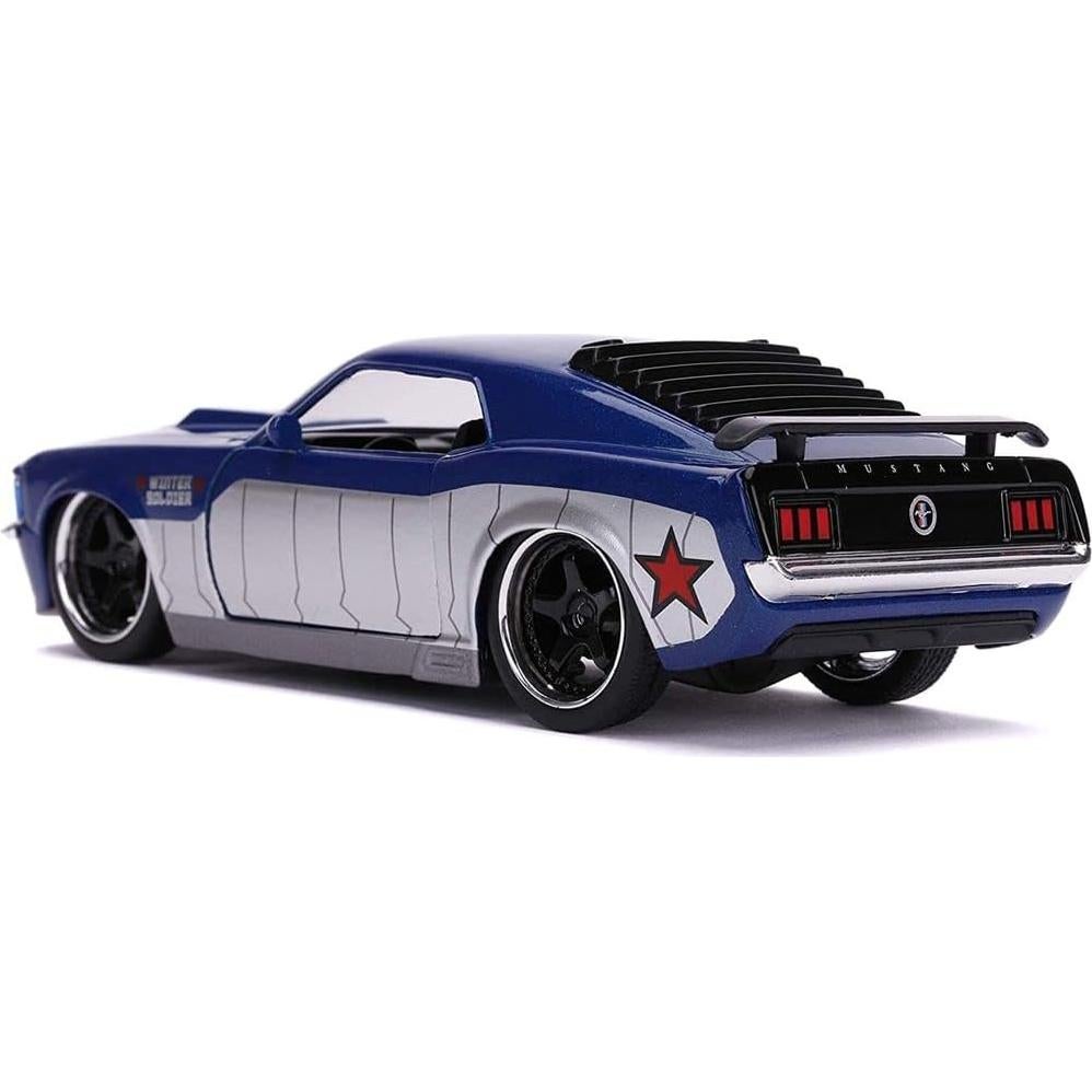Vehículo de Juguete Jada Toys Ford Mustang Boss 1970 Marvel