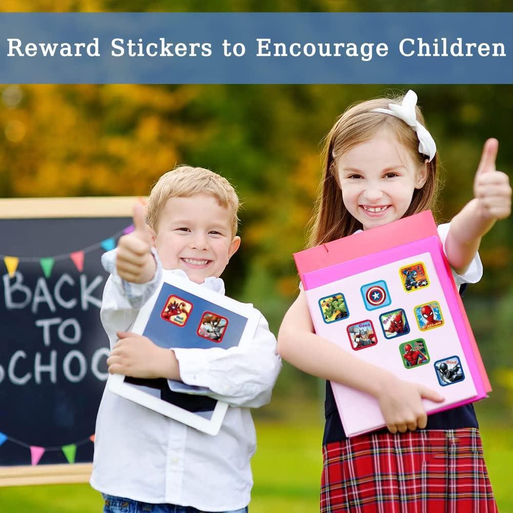 Paquete de 400 Stickers Autoadhesivos Melego para Niños