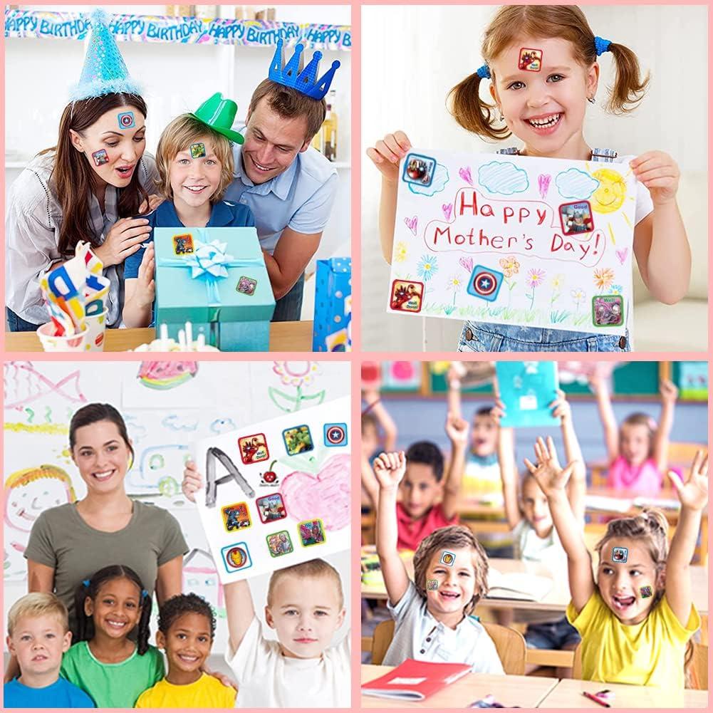 Paquete de 400 Stickers Autoadhesivos Melego para Niños