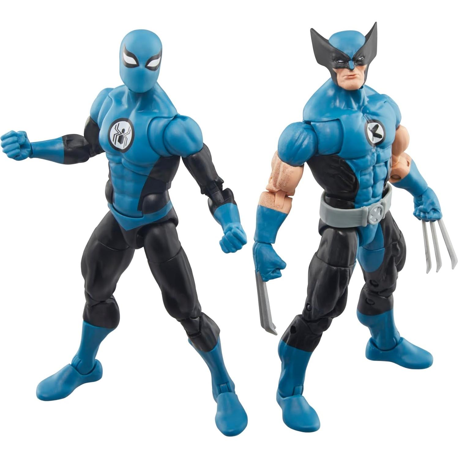 Figuras Marvel Legends 2-Pack Wolverine y Spider-Man 15 cm