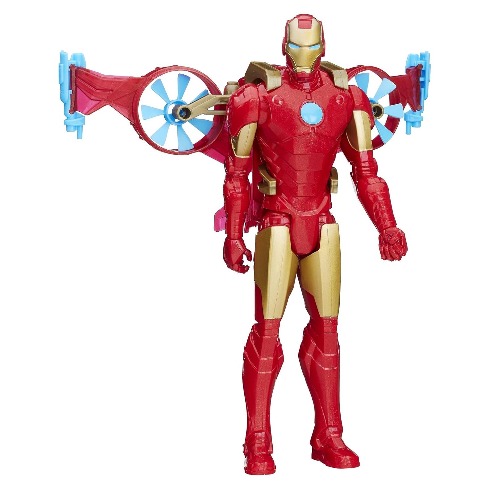 Figura de acción Iron Man Titan Hero 30.5 cm con Hover Pack