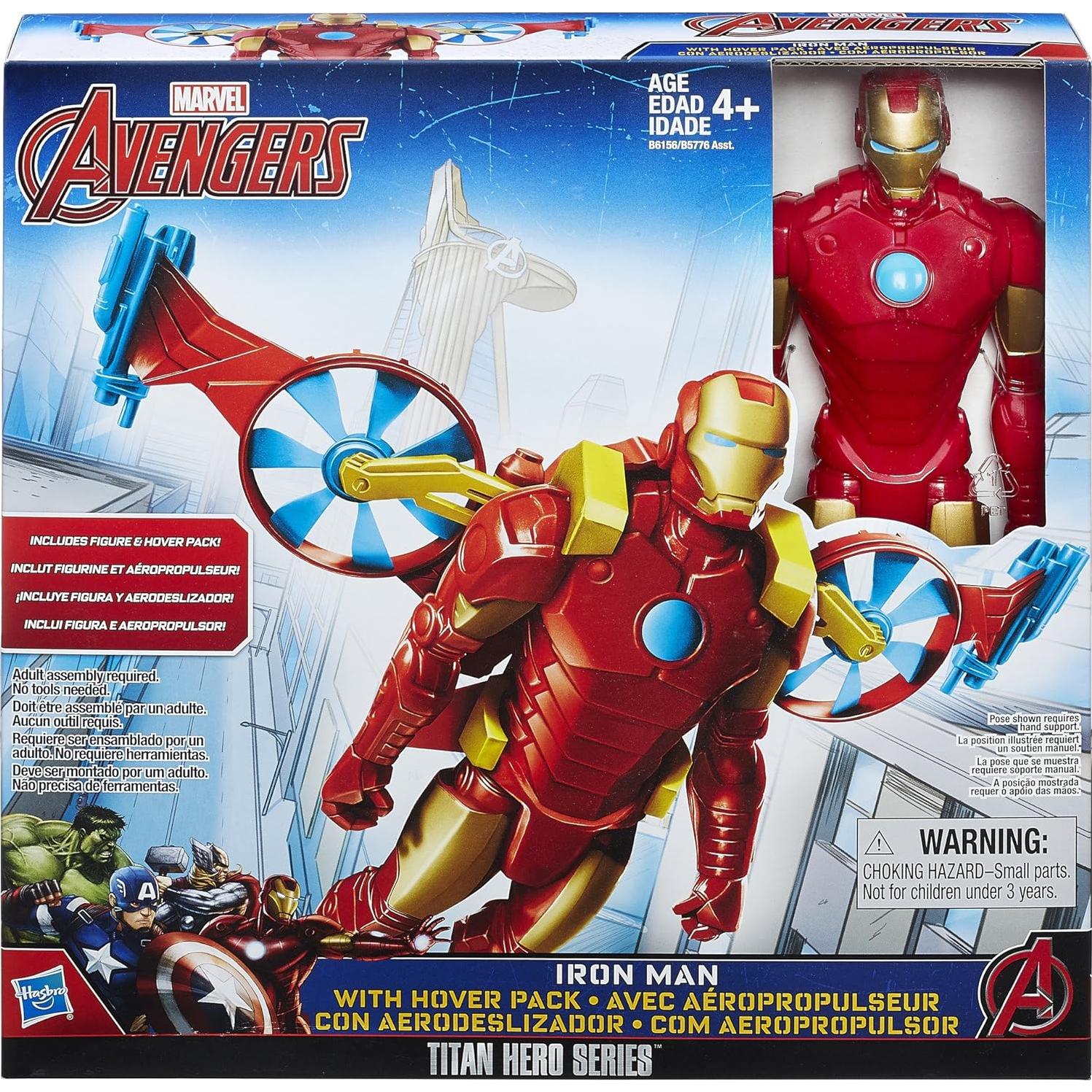 Figura de acción Iron Man Titan Hero 30.5 cm con Hover Pack