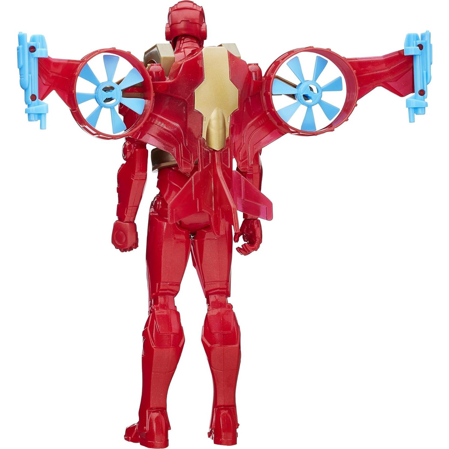 Figura de acción Iron Man Titan Hero 30.5 cm con Hover Pack