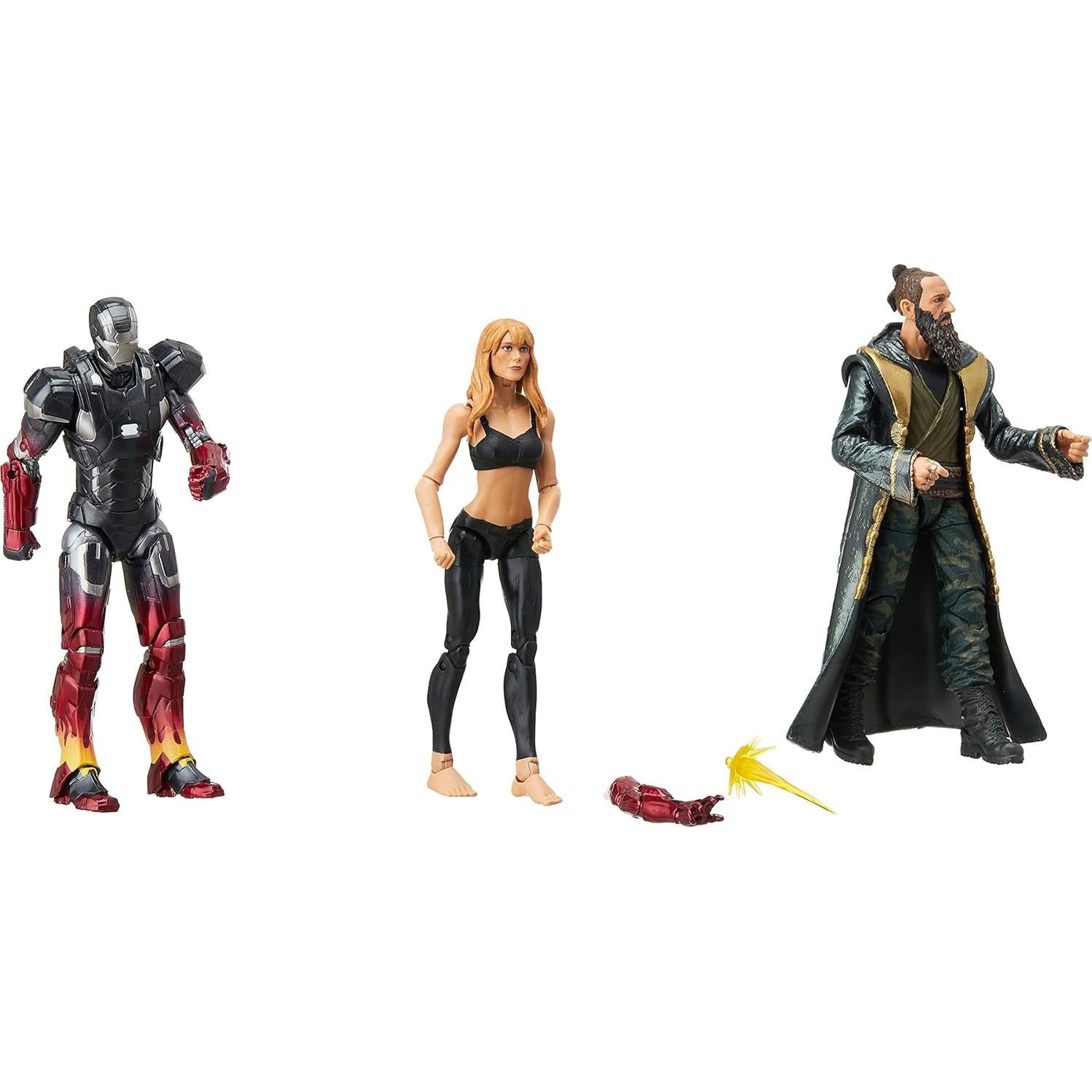 Figuras Marvel Legends Iron Man 3 Hasbro 6" 3 Pack