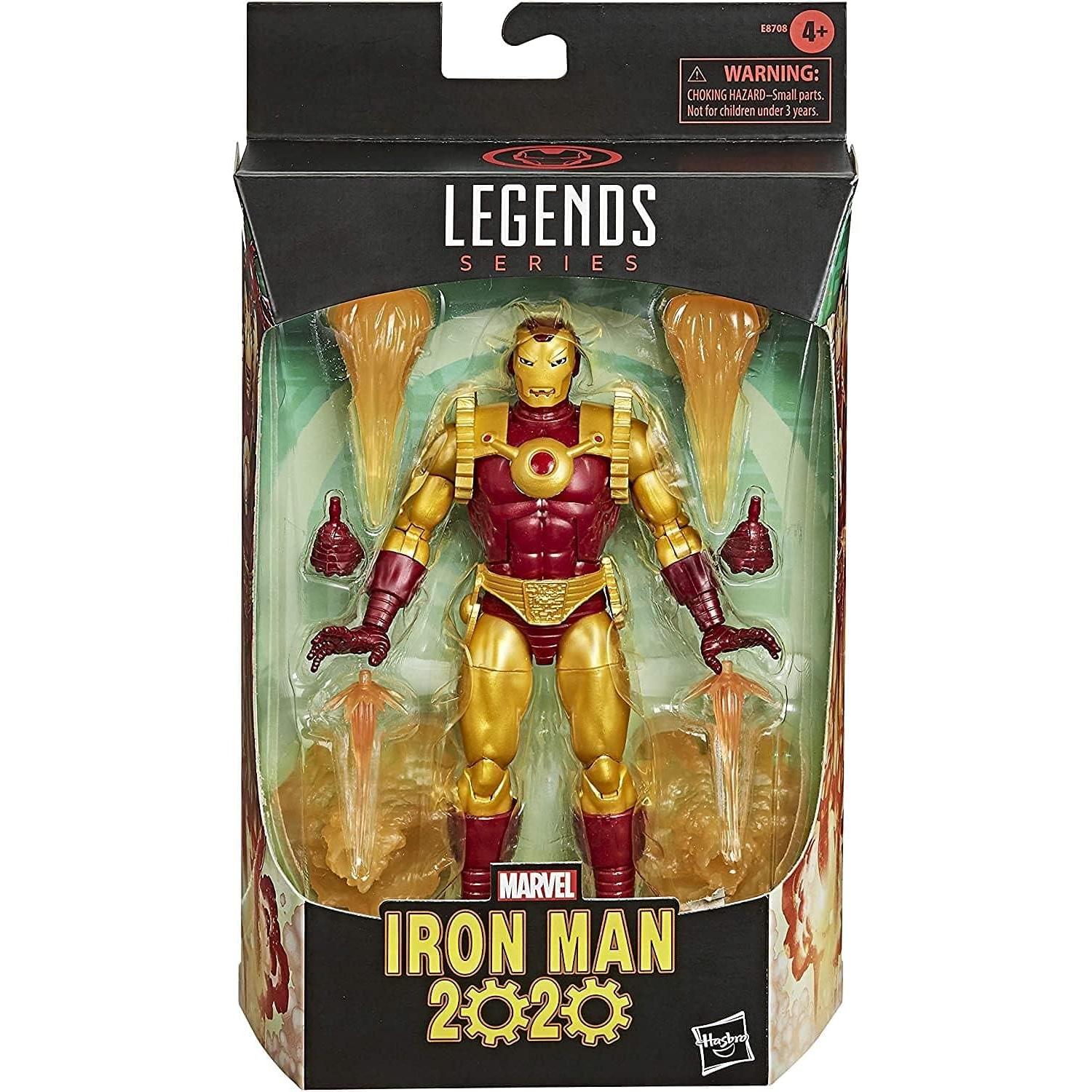 Figura de acción Iron Man 2020 Marvel Hasbro 15 cm con 8 accesorios