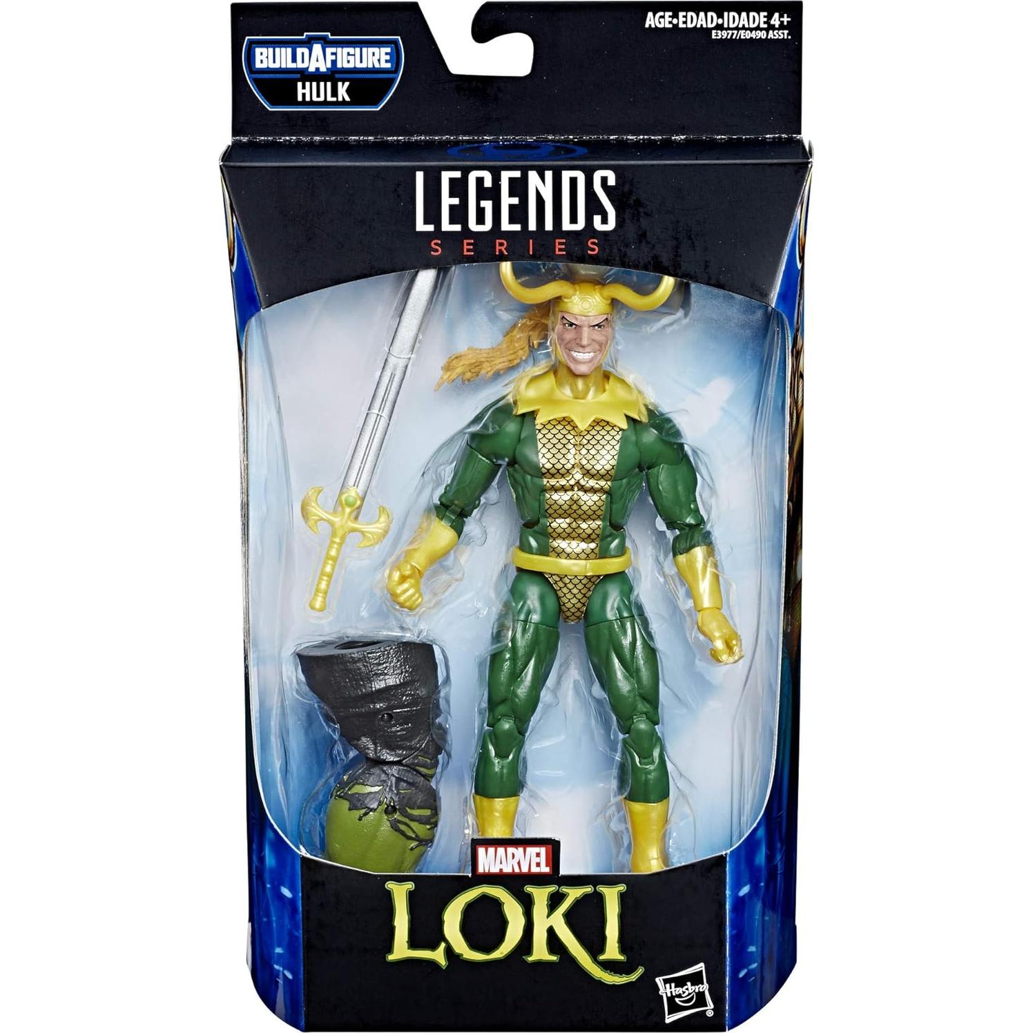 Figura de acción Loki Marvel Legends 15.2 cm con accesorio
