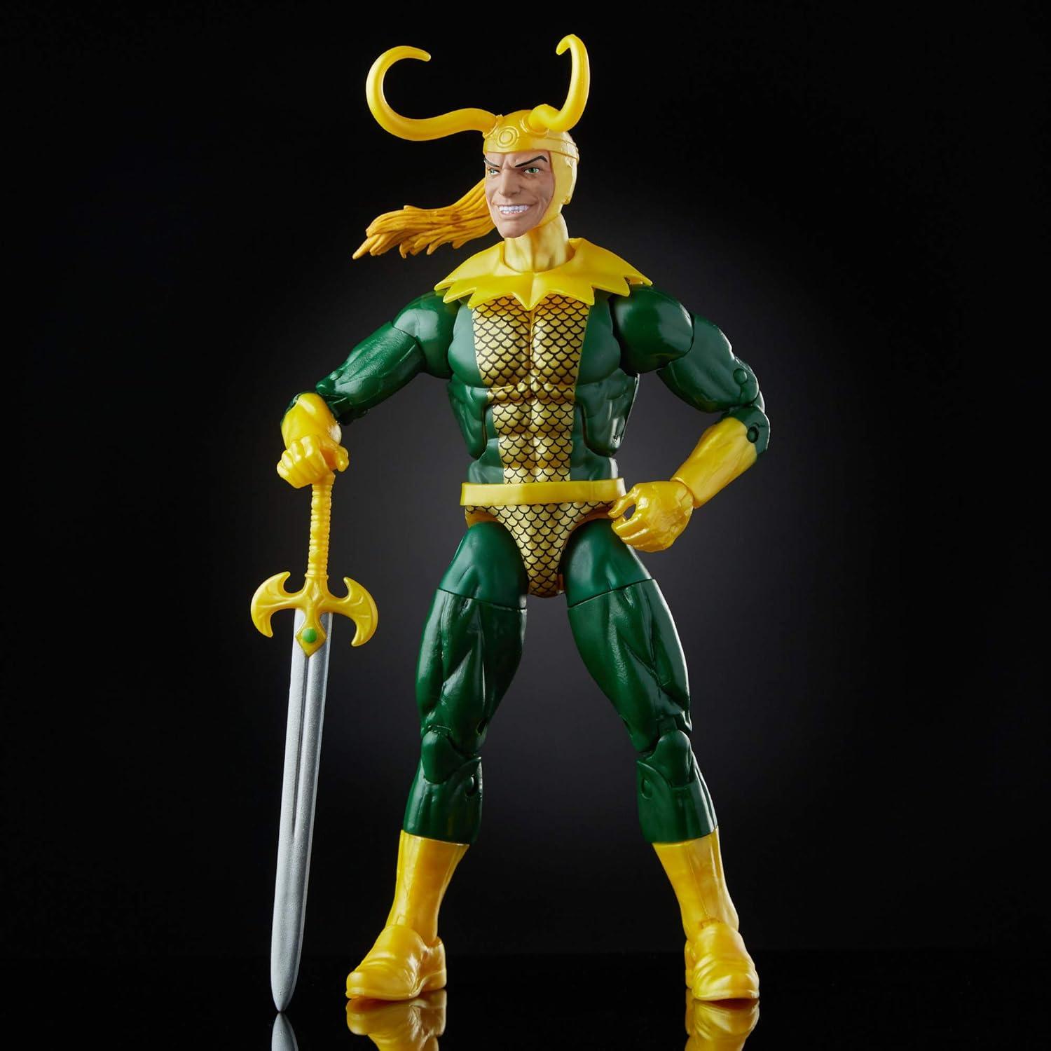 Figura de acción Loki Marvel Legends 15.2 cm con accesorio