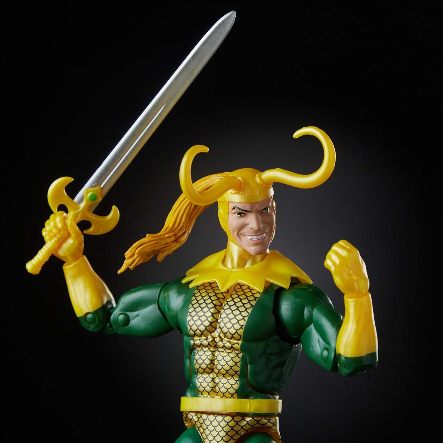 Figura de acción Loki Marvel Legends 15.2 cm con accesorio