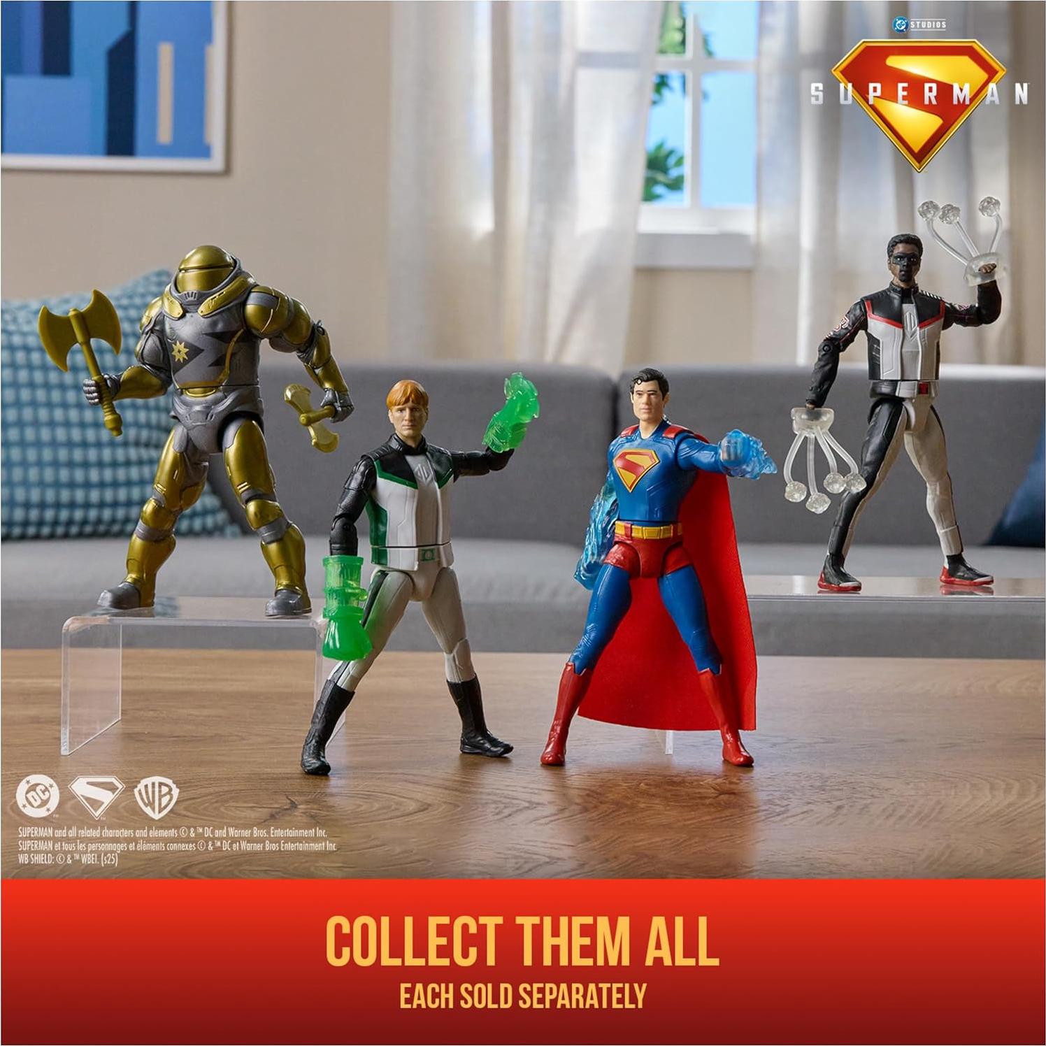 Figura de Acción Superman Martillo de Boravia 15 cm Spin Master