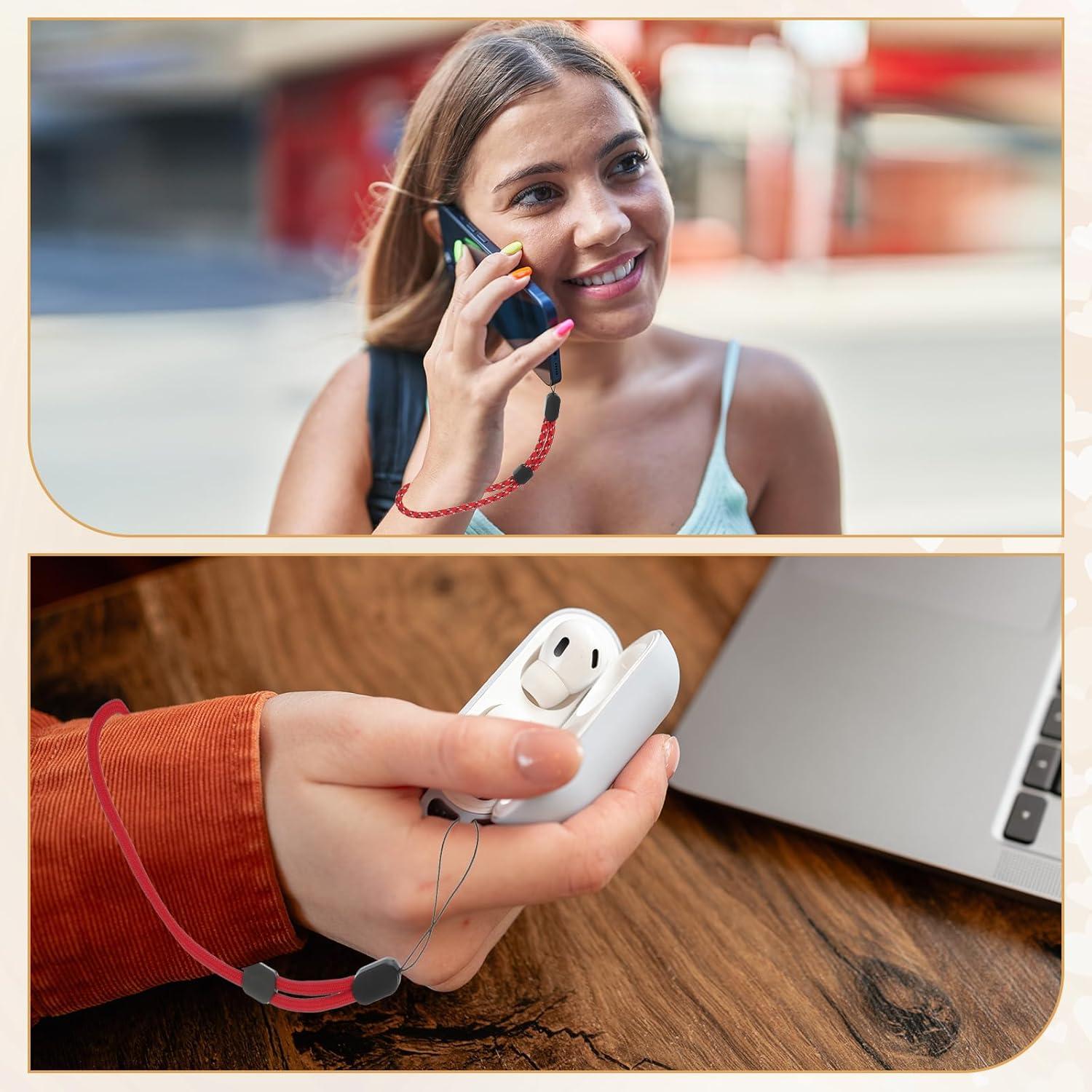 Correa de Muñeca PATIKIL Nylon Ajustable 3 Unidades Jacquard Negro