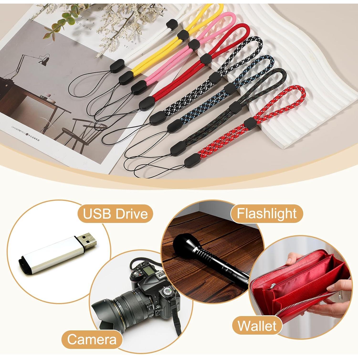 Correa de Muñeca PATIKIL Nylon Ajustable 3 Unidades Jacquard Negro