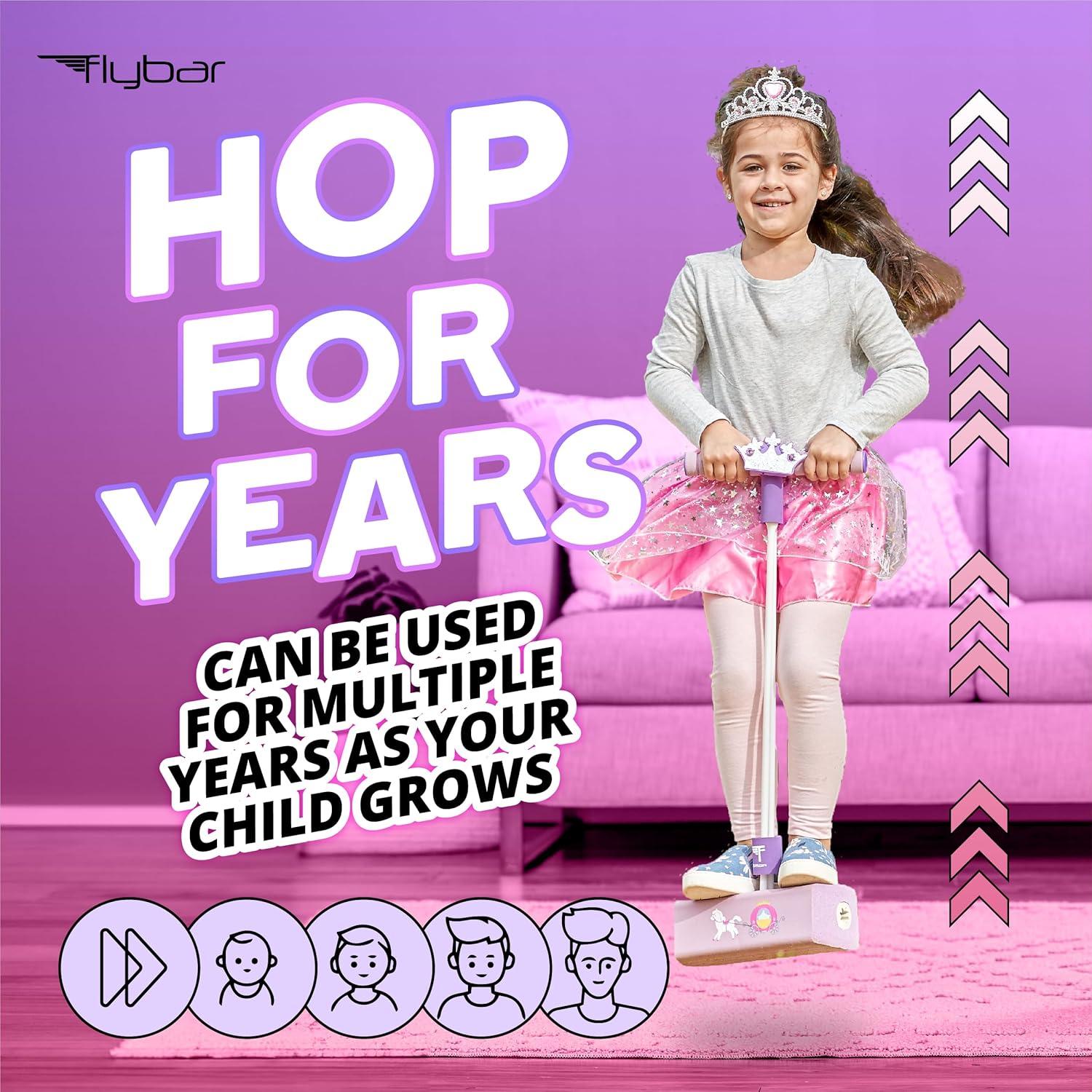 Pogo Jumper Flybar Mi Primer Pogo Rosa para Niños