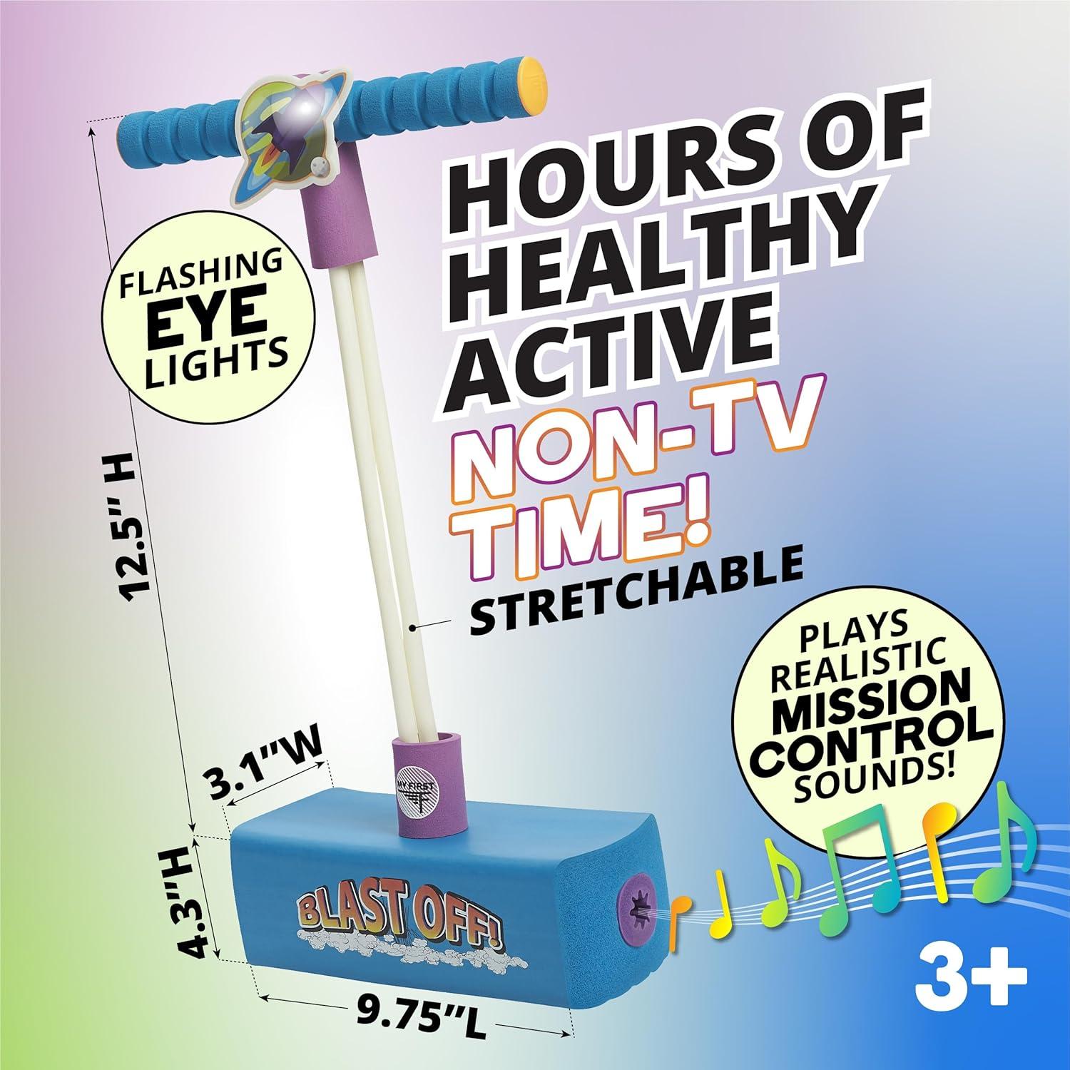 Pogo Stick Flybar Mi Primer Pogo para Niños Cohete