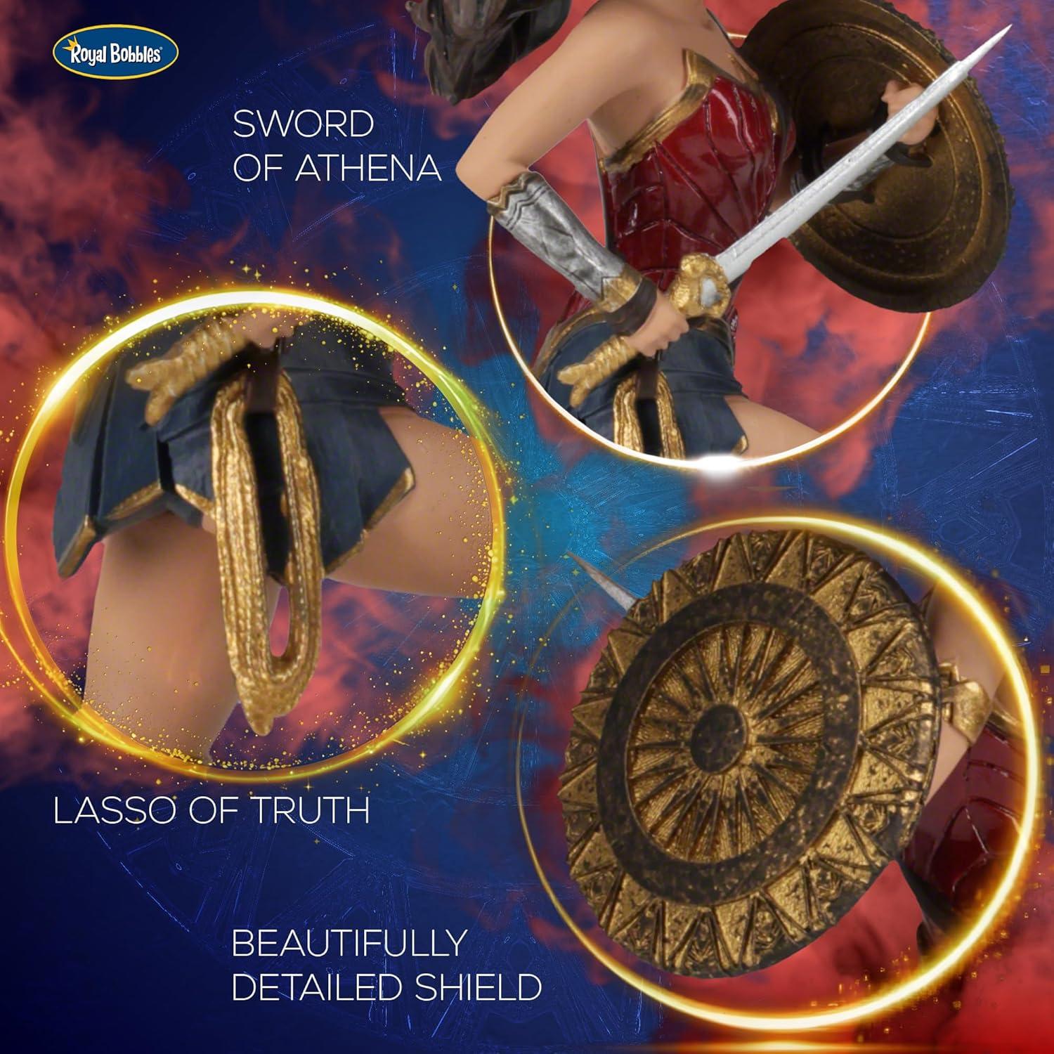 Estatua Coleccionable Mujer Maravilla Gal Gadot 20.1 cm Royal Bobbles