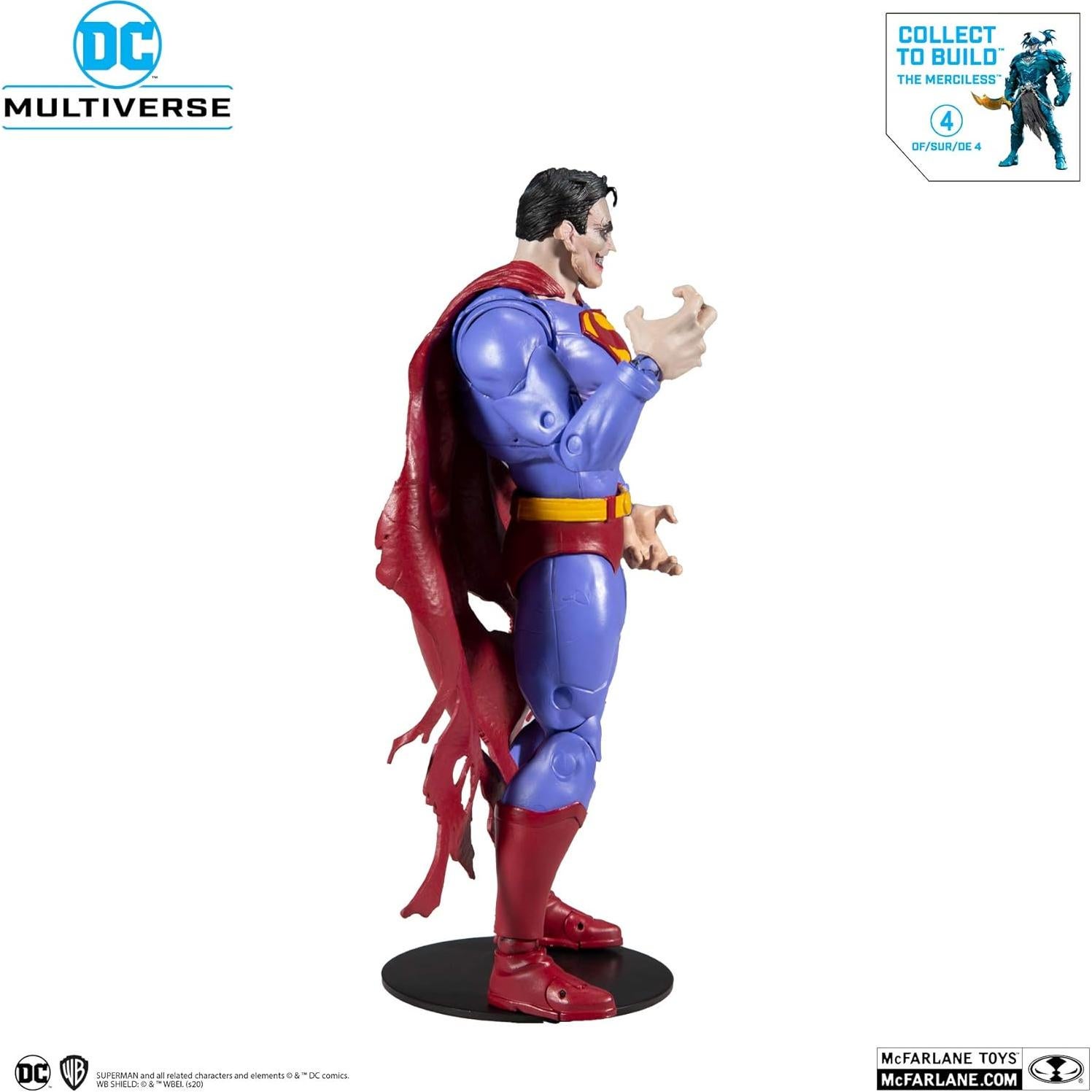 Figura de Acción Superman El Infectado McFarlane 17.8 cm