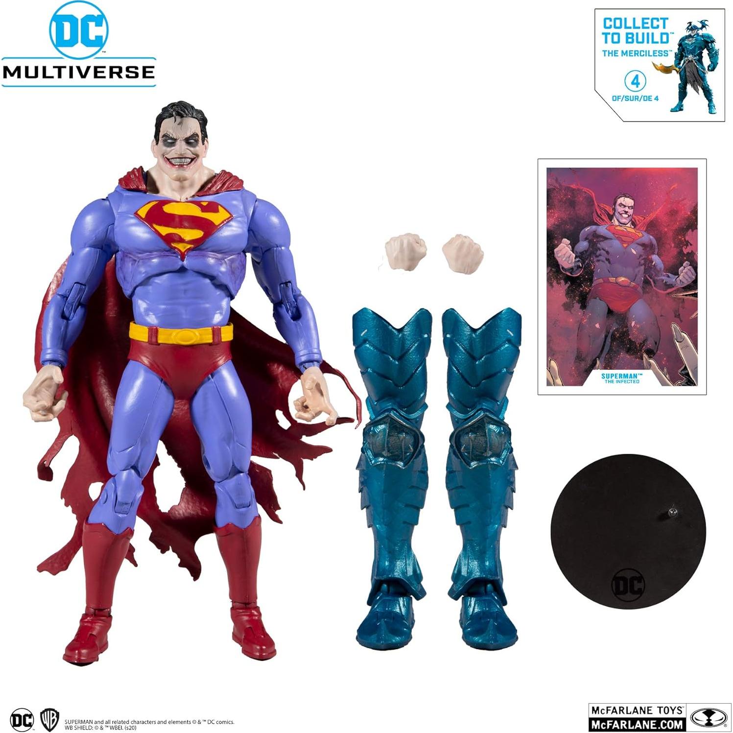 Figura de Acción Superman El Infectado McFarlane 17.8 cm