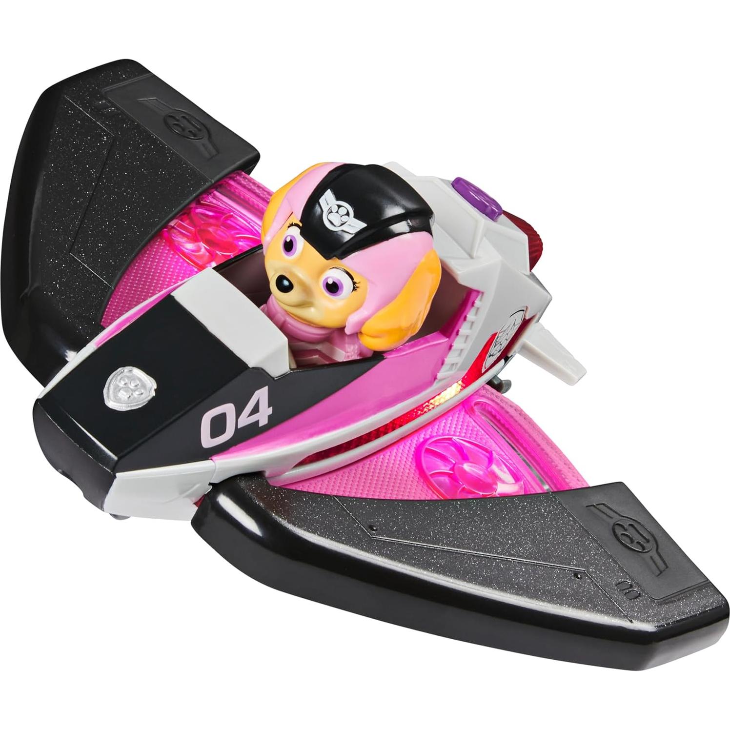 Vehículo Deluxe Jet a la Rescate Skye con Luces y Sonidos