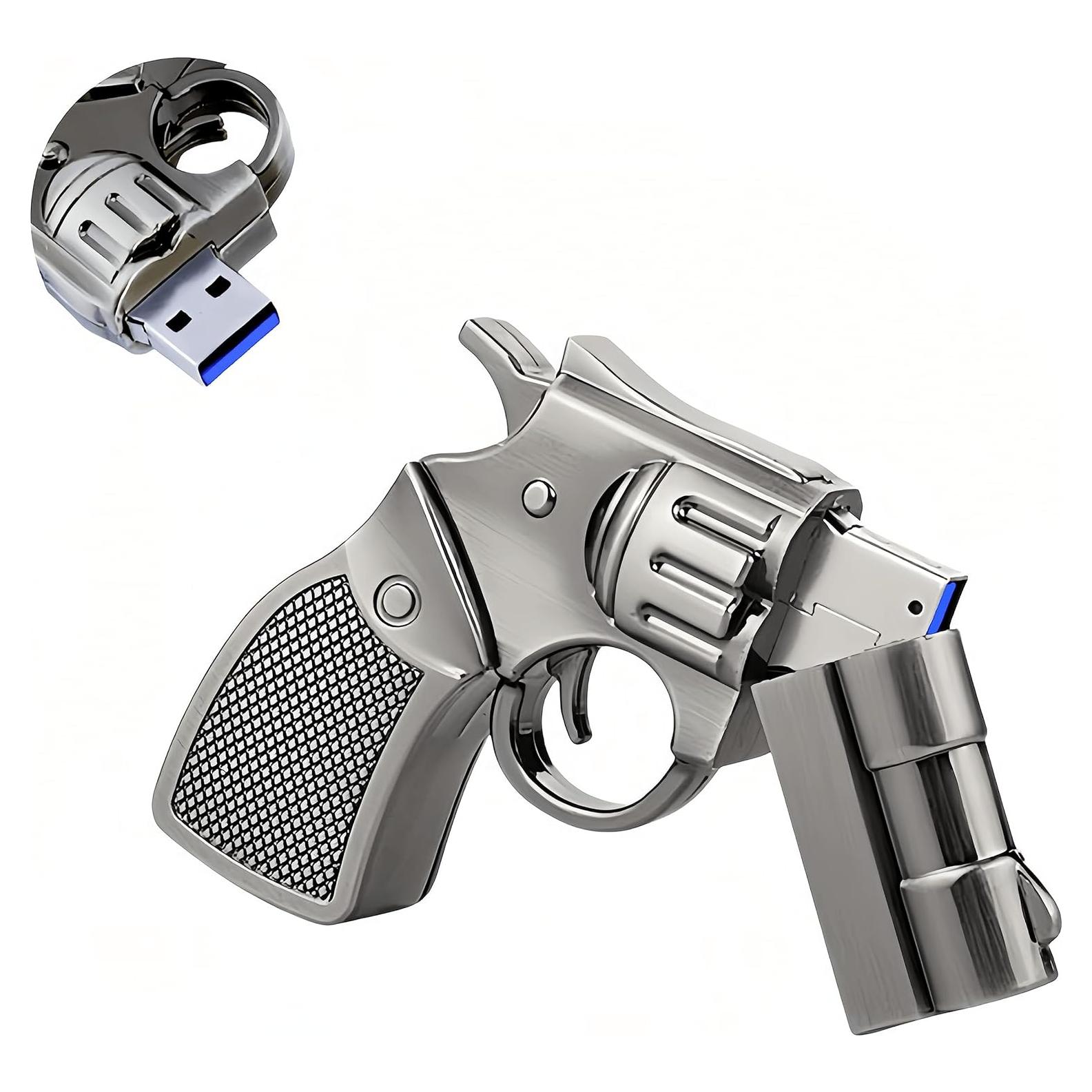 Unidad Flash USB 3.0 64GB Revólver Metal Livid