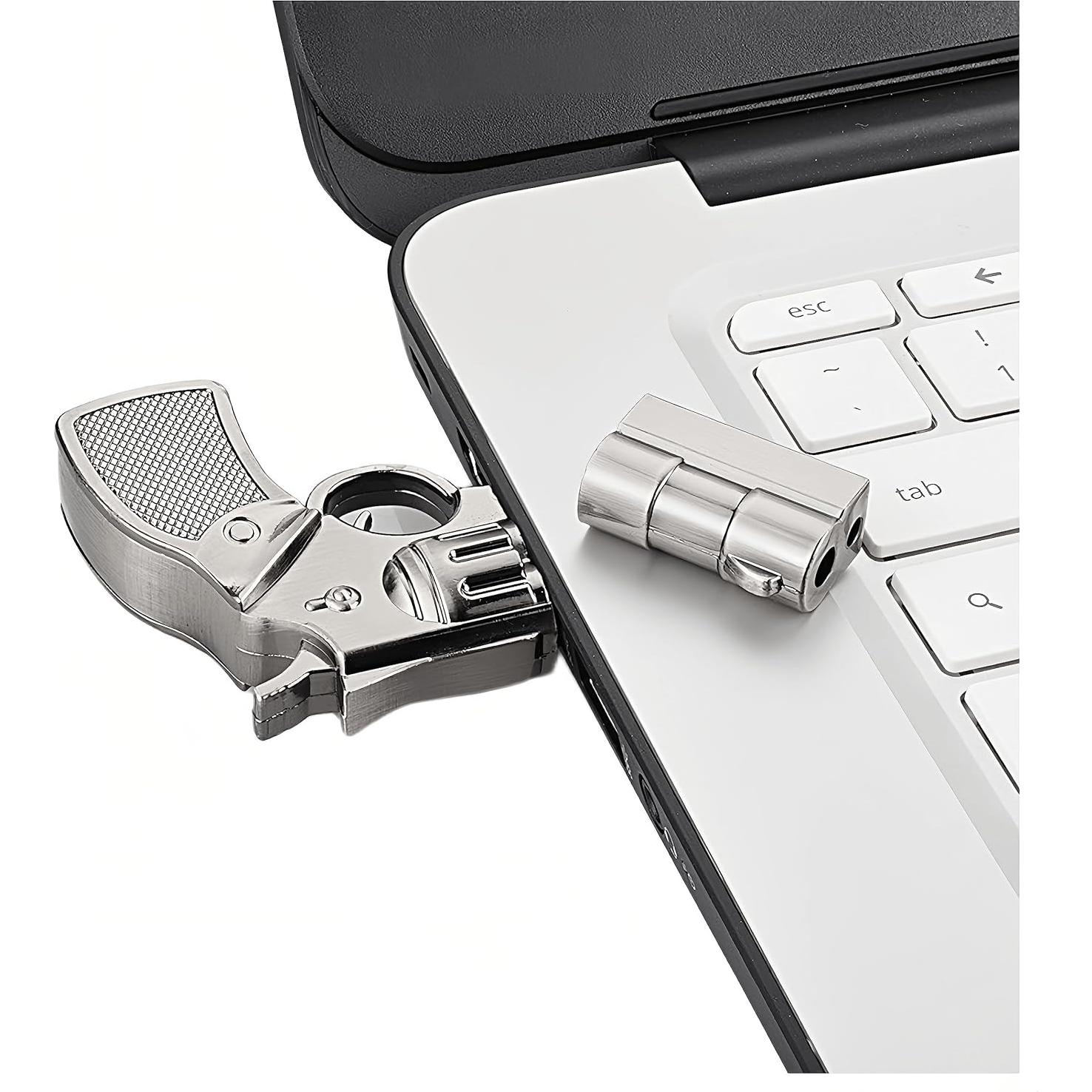 Unidad Flash USB 3.0 64GB Revólver Metal Livid