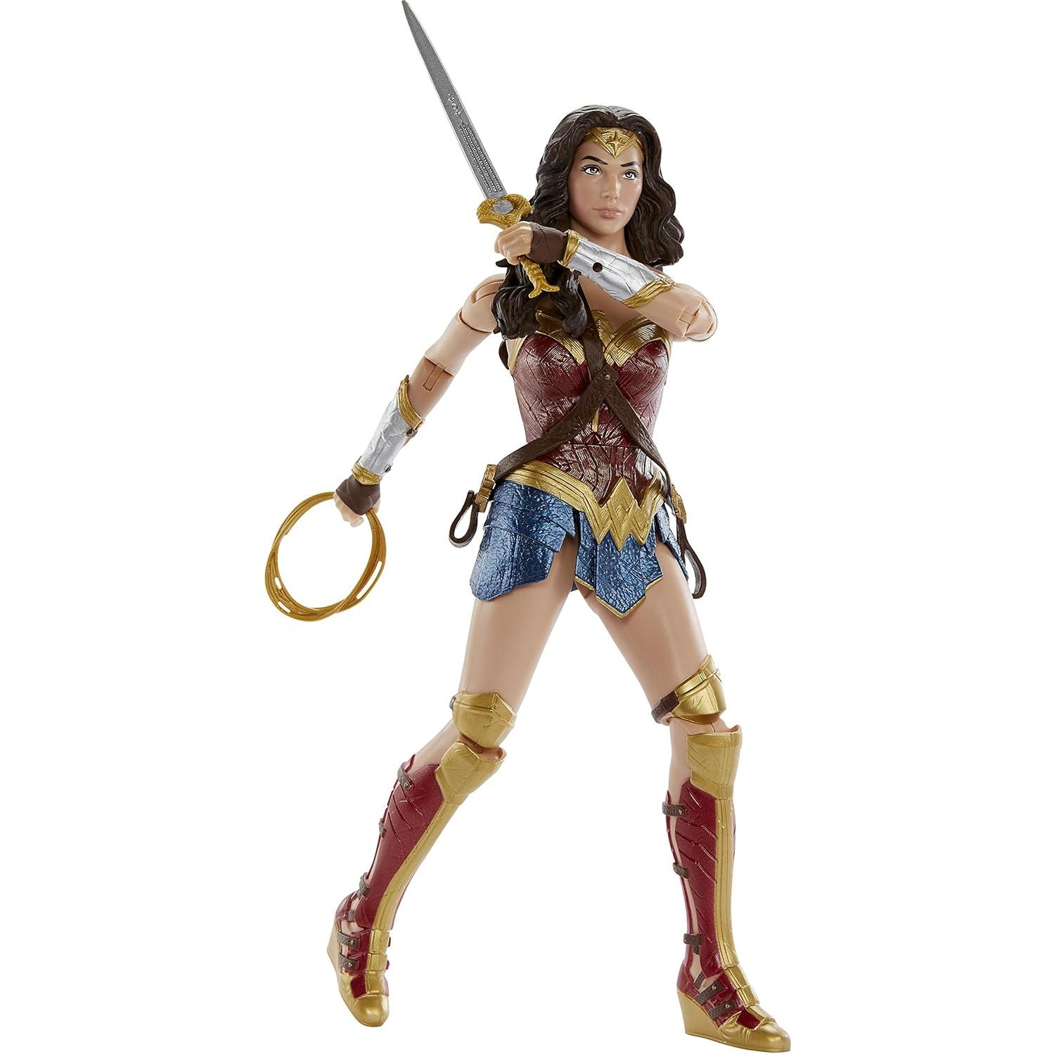 Figura de acción Wonder Woman 30.48 cm Mattel con accesorios
