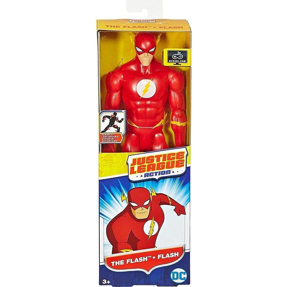 Figura de acción The Flash Mattel 30.48 cm con articulación