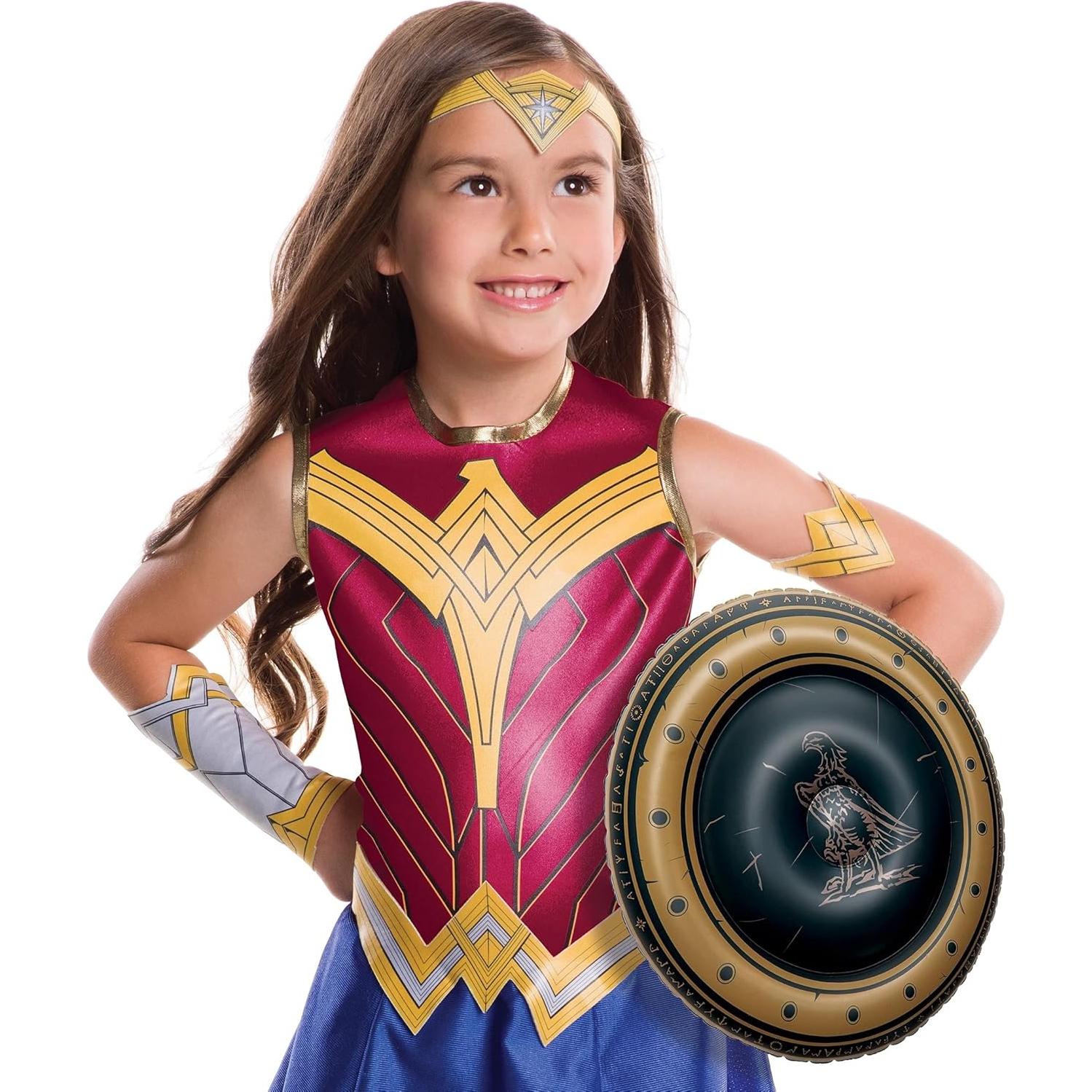 Escudo Inflable Wonder Woman Rubies 29.21 cm Disfraz Niñas