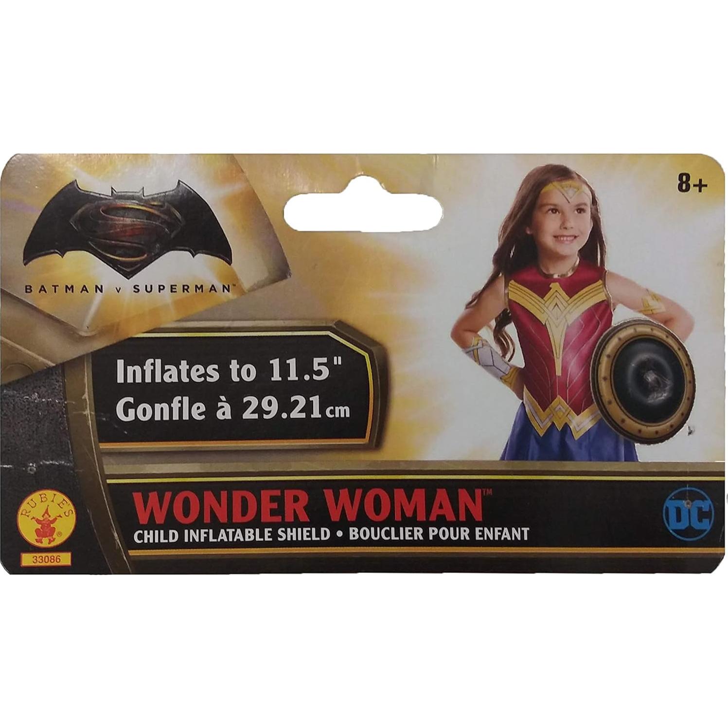 Escudo Inflable Wonder Woman Rubies 29.21 cm Disfraz Niñas
