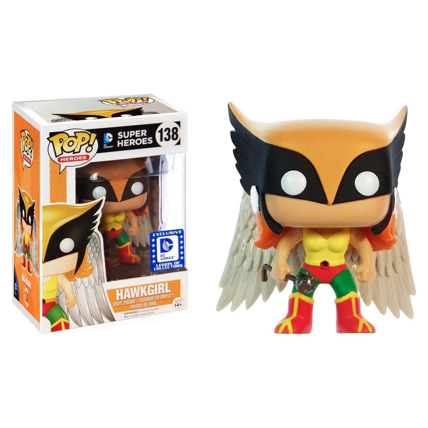 Figura de Vinilo Funko Hawkgirl DC Universe Exclusiva