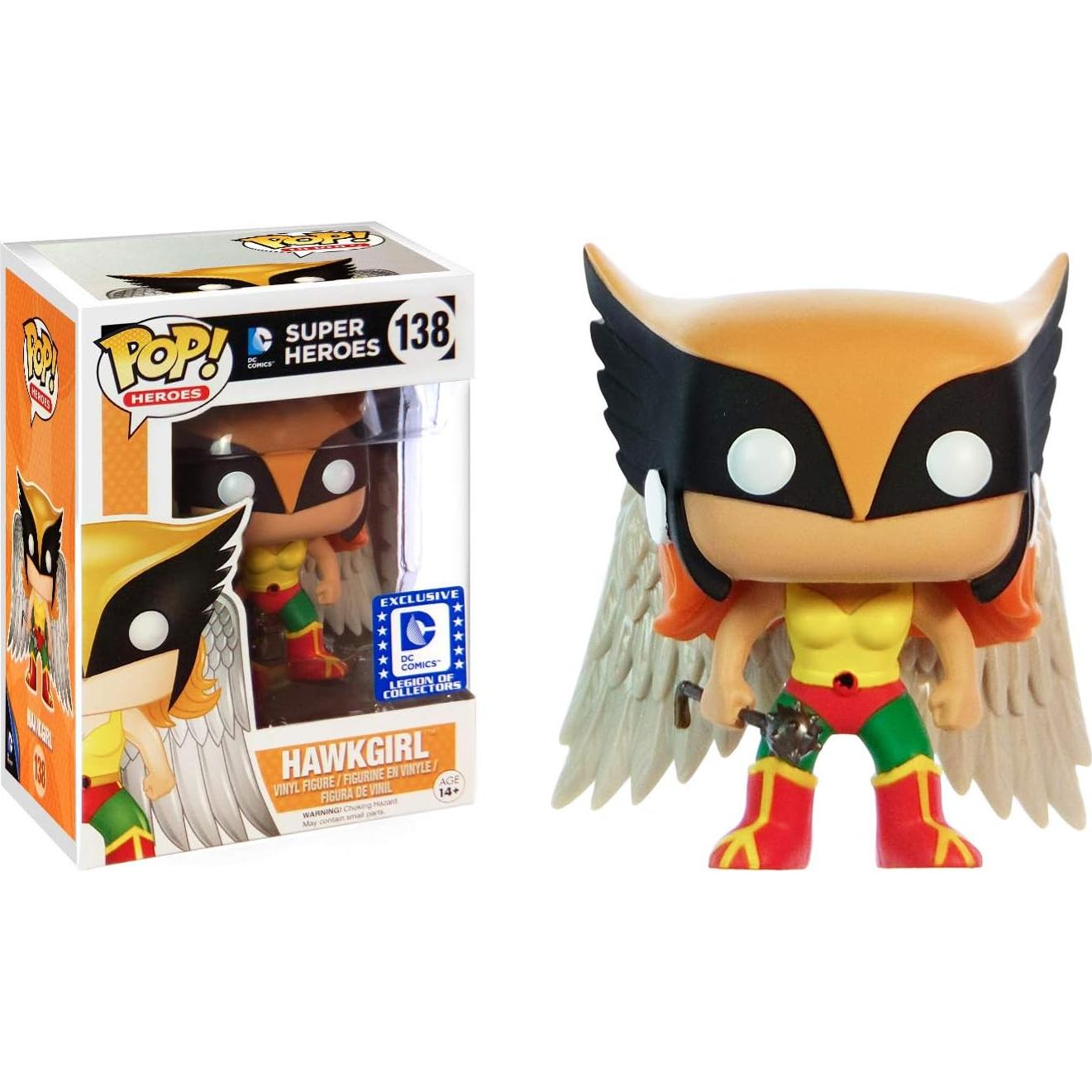 Figura de Vinilo Funko Hawkgirl DC Universe Exclusiva