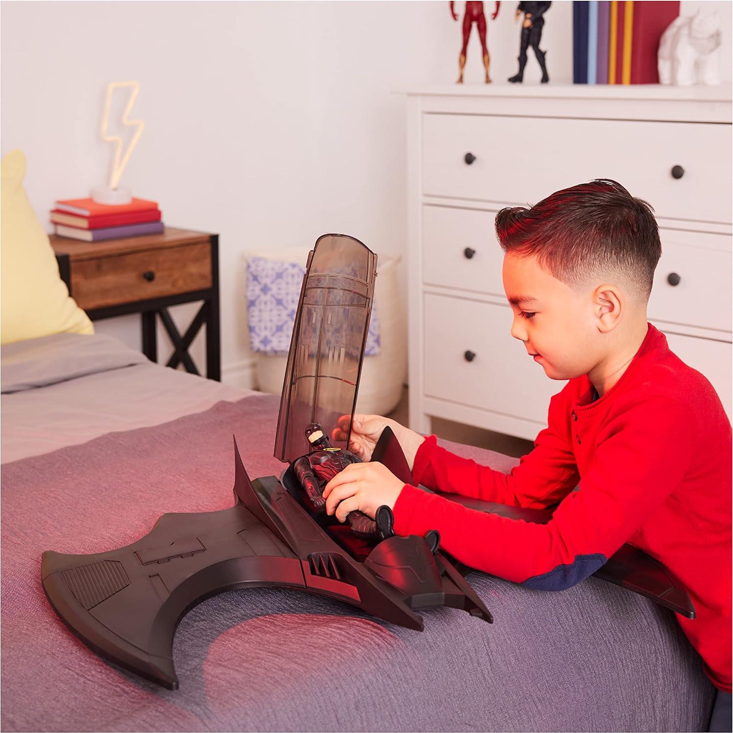 Figura de Acción Batman 10 cm y Batwing The Flash - Spin Master