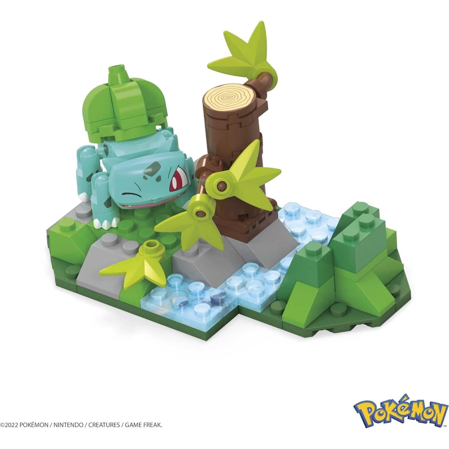 Set de Juguetes de Construcción MEGA Pokémon Bulbasaur 82 Piezas