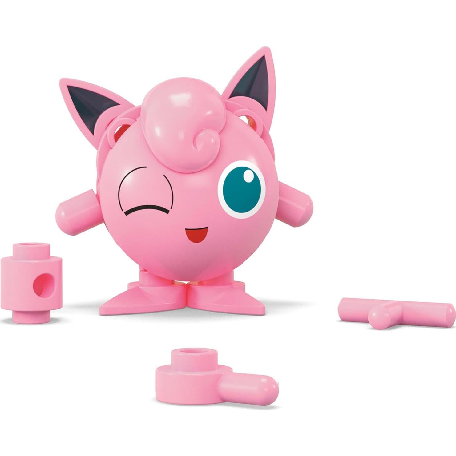 MEGA Pokémon Construction Toy Pokémon Evergreen Jigglypuff for Kids Ages 6 and Up